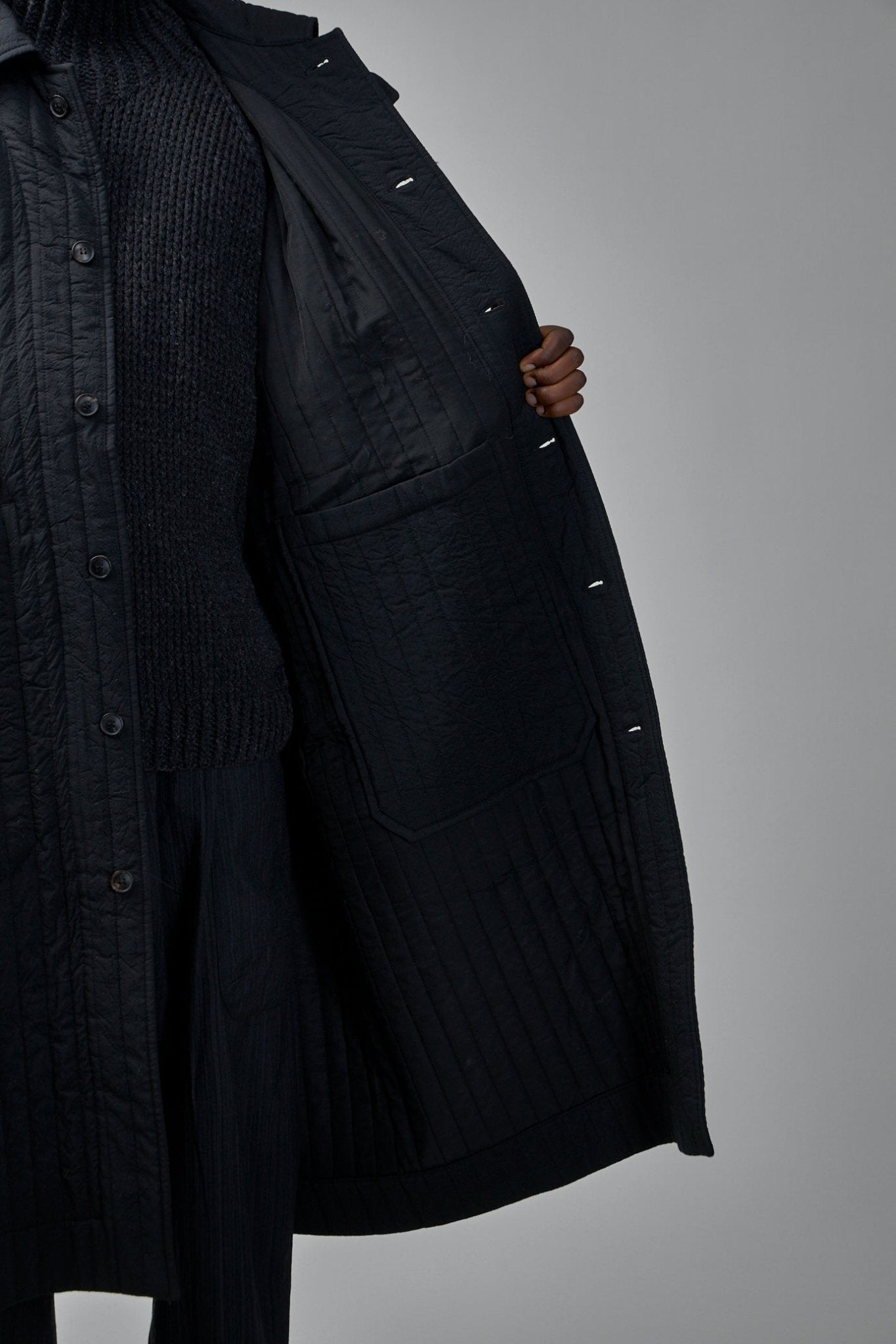 Jan - Jan Van Essche - Coat34 Wool Silk Cloth - LABELS