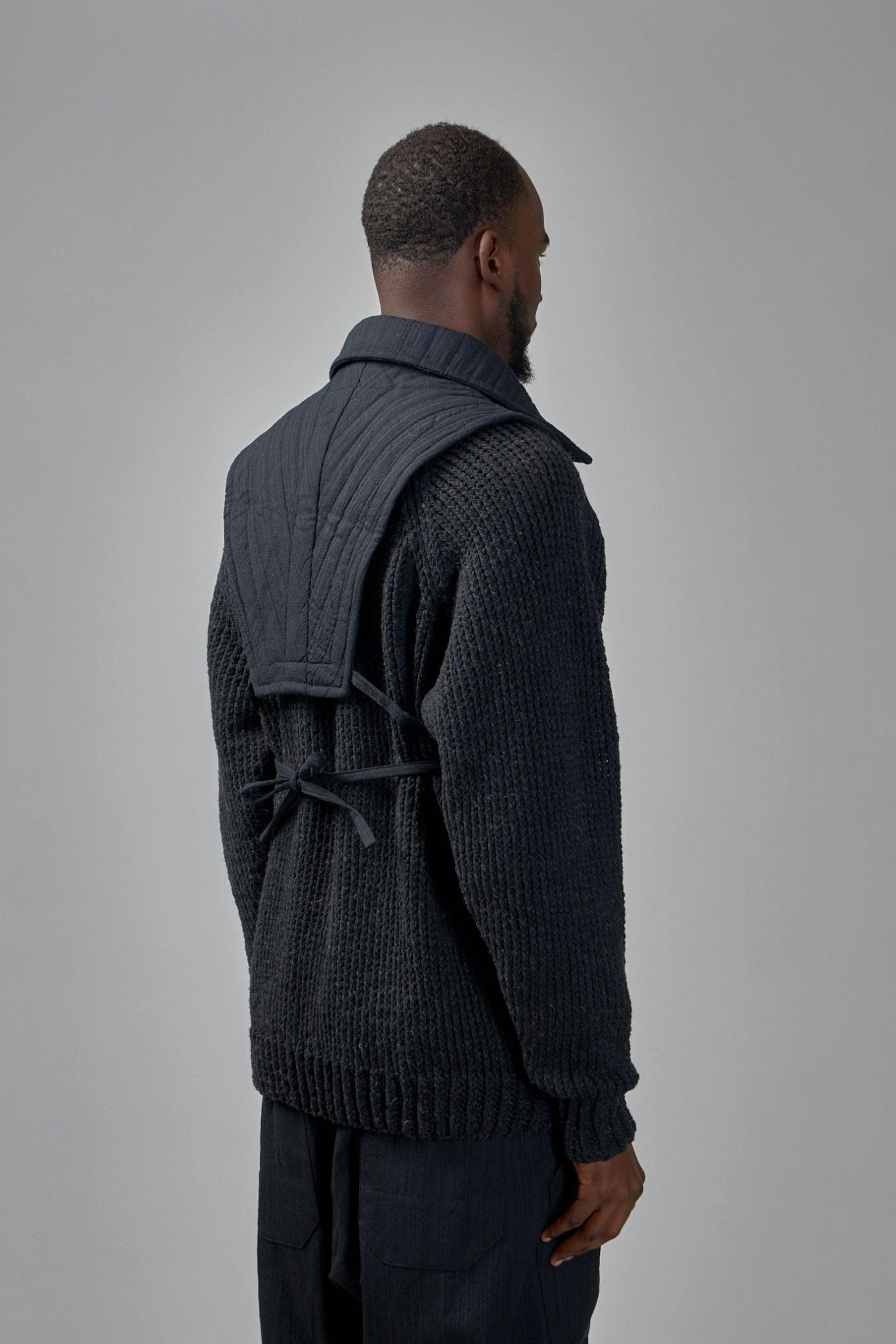 Jan-Jan Van Essche Knitwear Sleeveless V-Neck Vest – LABELS