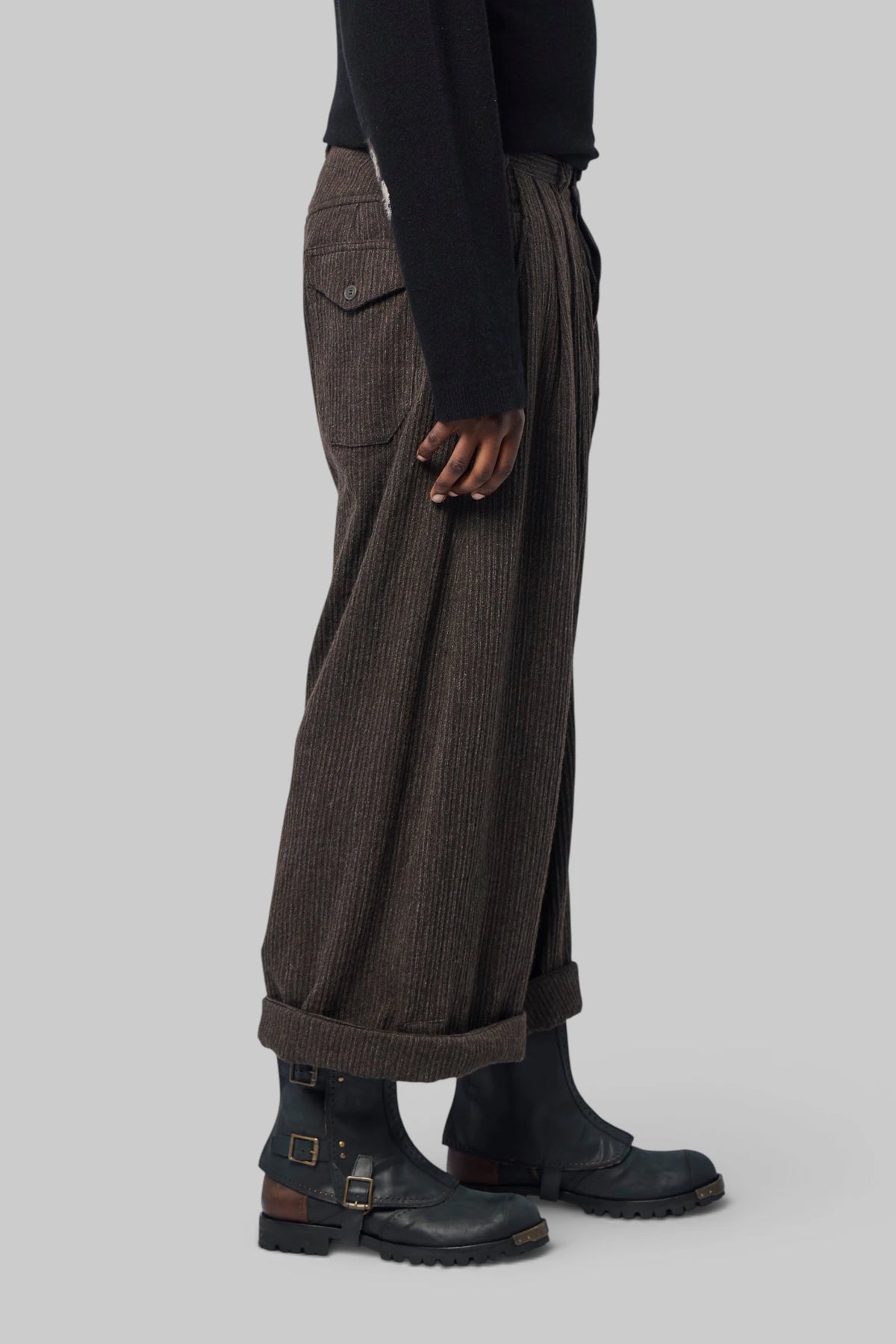 Jan-Jan Van Essche - Double Pleated Trousers - LABELS