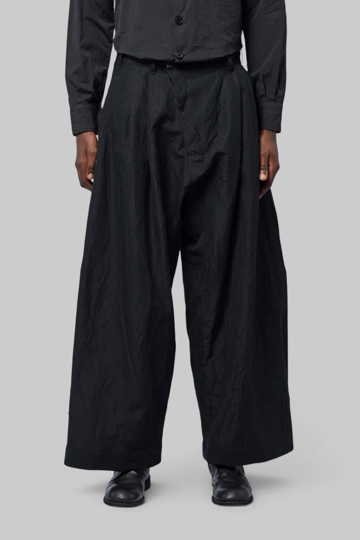 Jan-Jan Van Essche - Double Pleated Trousers - LABELS