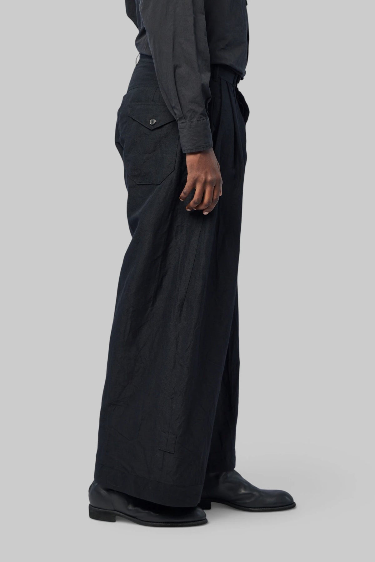 Jan-Jan Van Essche - Double Pleated Trousers - LABELS