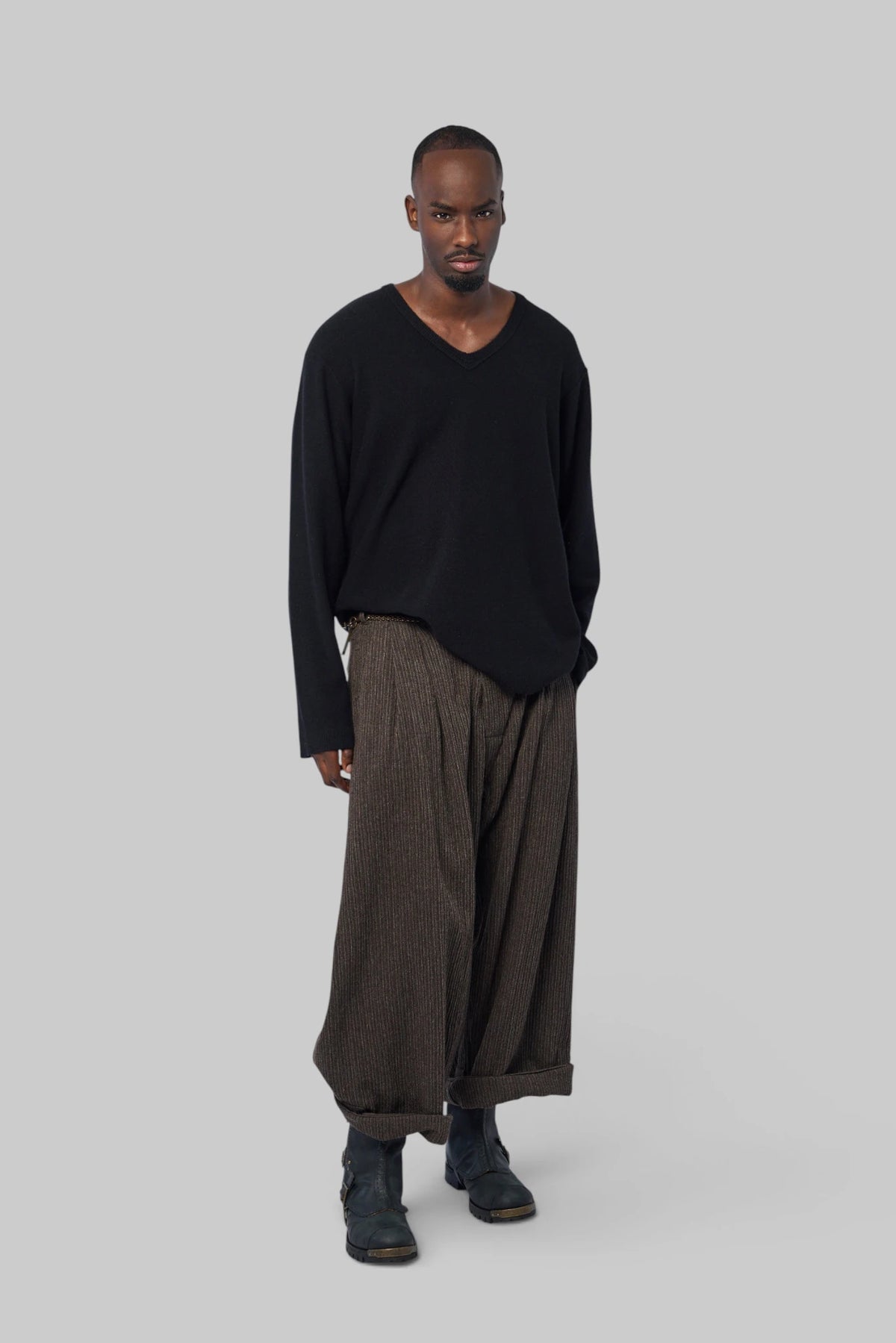 Jan-Jan Van Essche - Double Pleated Trousers - LABELS
