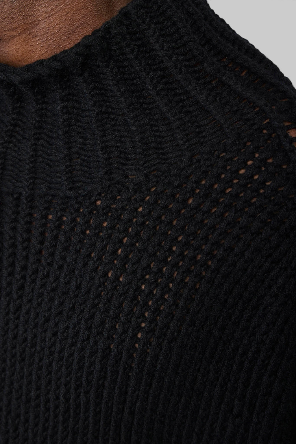 Jan-Jan Van Essche - Hand Knitted Turtle Neck Sweater - LABELS
