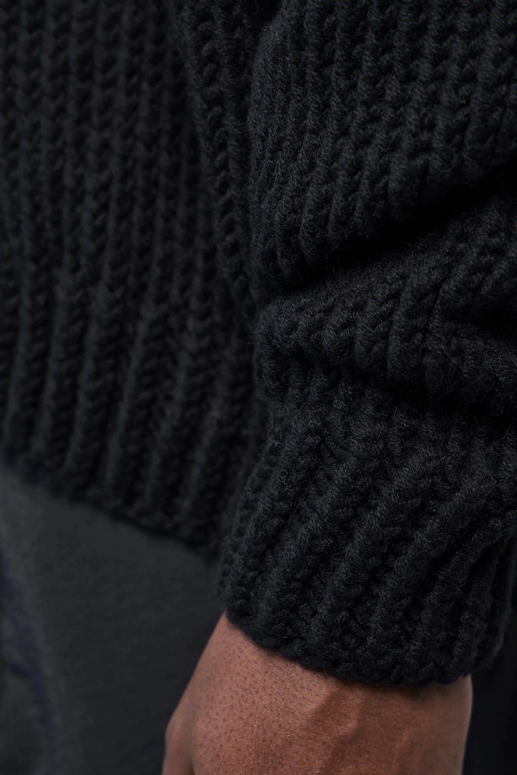 Jan-Jan Van Essche - Hand Knitted Turtle Neck Sweater - LABELS