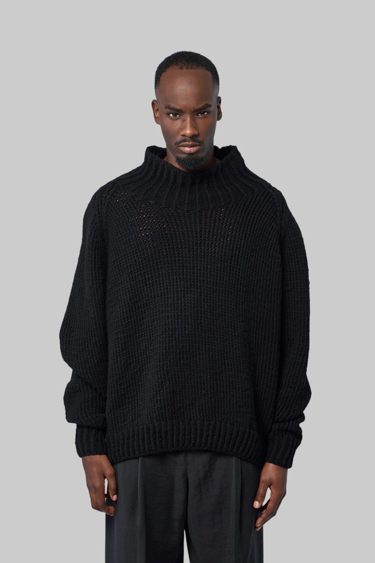 Jan-Jan Van Essche - Hand Knitted Turtle Neck Sweater - LABELS