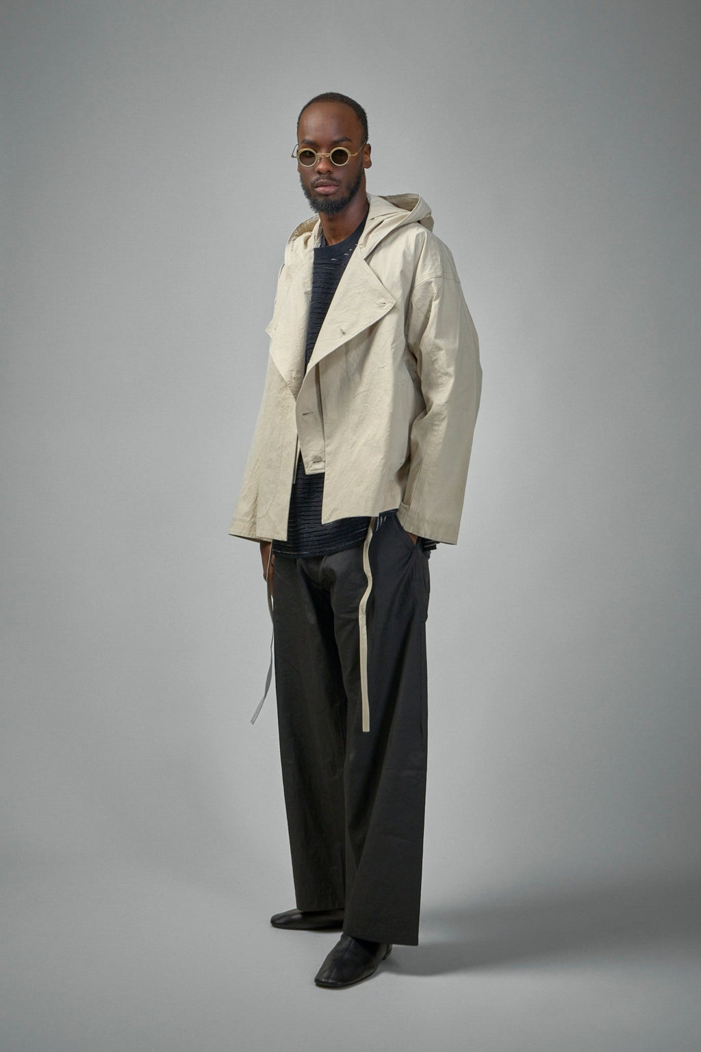 Jan - Jan Van Essche - JACKET59 Unlined Collarless Blazer - LABELS