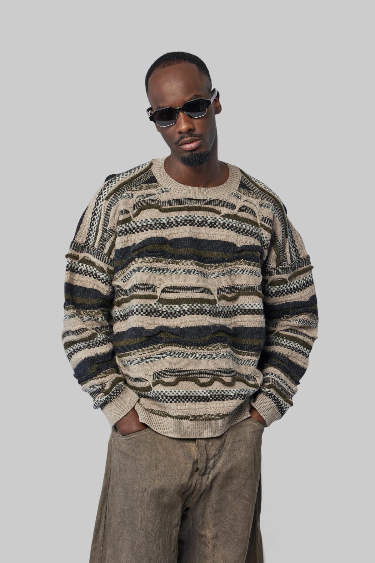 Jan-Jan Van Essche - Knitted Crewneck Sweater - LABELS