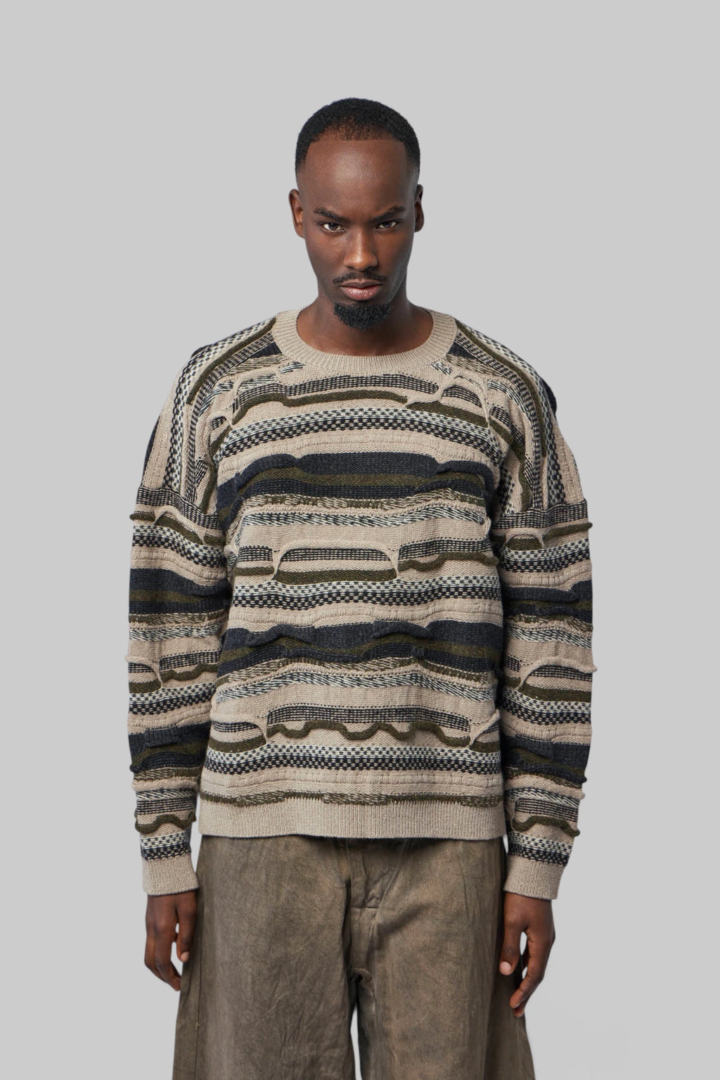 Jan-Jan Van Essche - Knitted Crewneck Sweater - LABELS