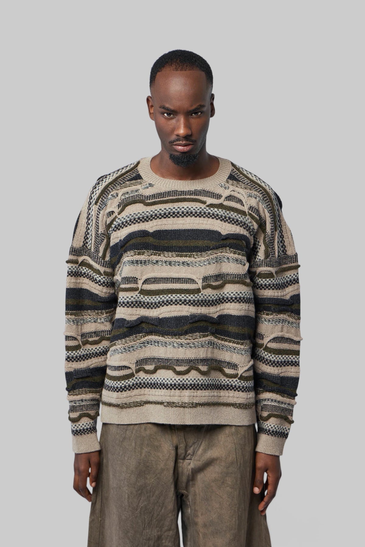 Jan-Jan Van Essche - Knitted Crewneck Sweater - LABELS