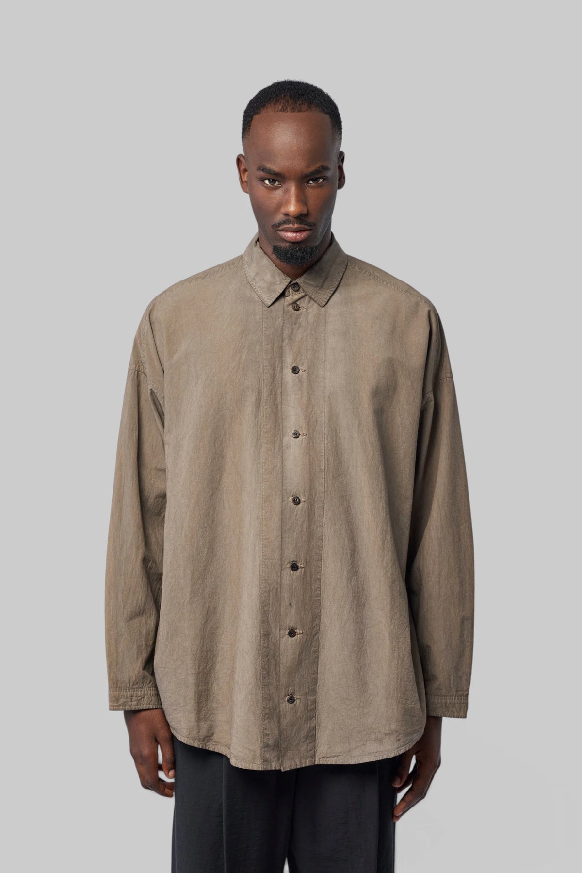 Jan-Jan Van Essche - Loose Dress Shirt With Center Back Pleat - LABELS