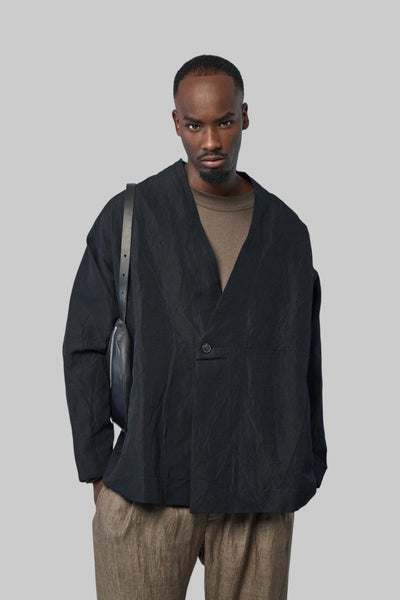 Oversized Blazer With Jet Pocket