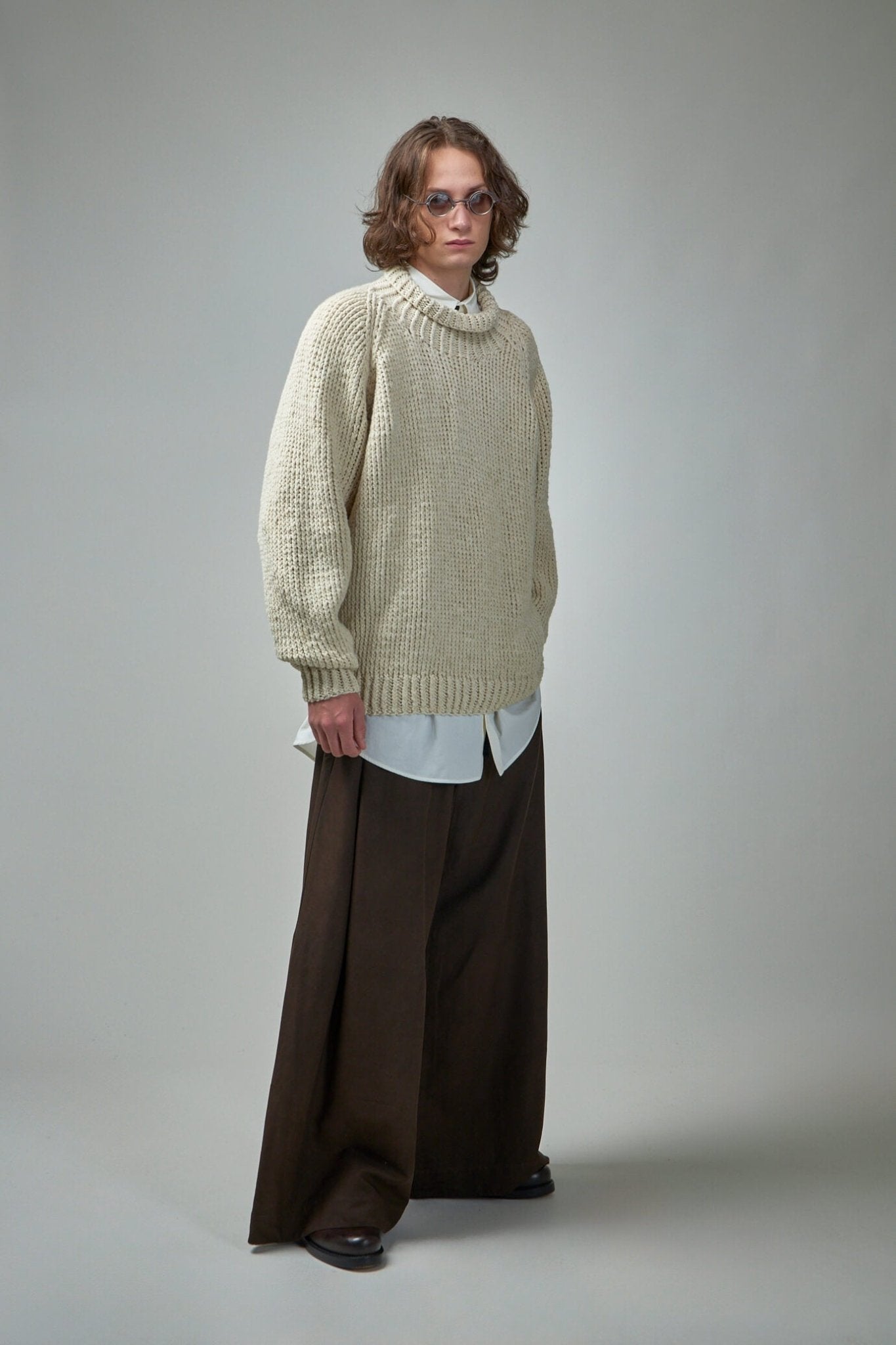 Jan - Jan Van Essche - Shirt101 Loose Fit Button - Up Dress Shirt Shirting - LABELS