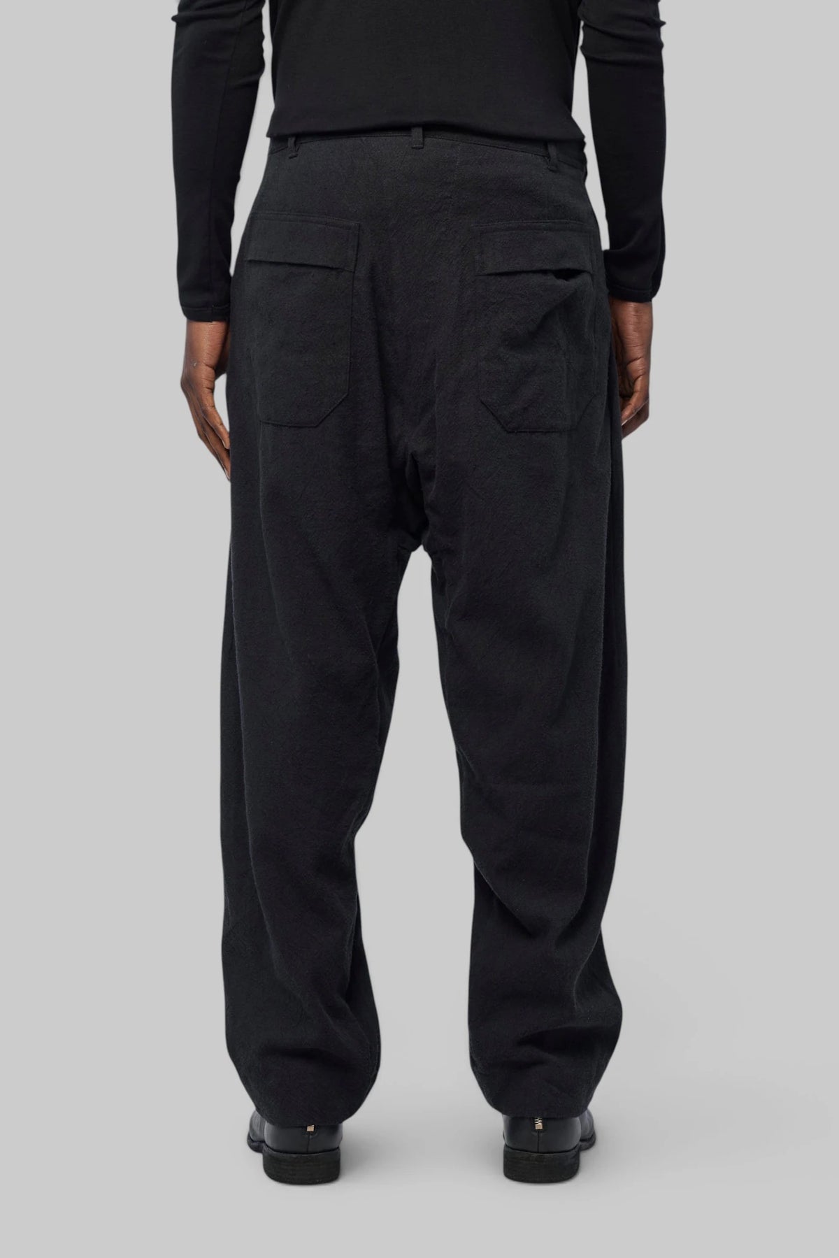 Jan-Jan Van Essche - Single Pleated, Loose Fit Trousers - LABELS