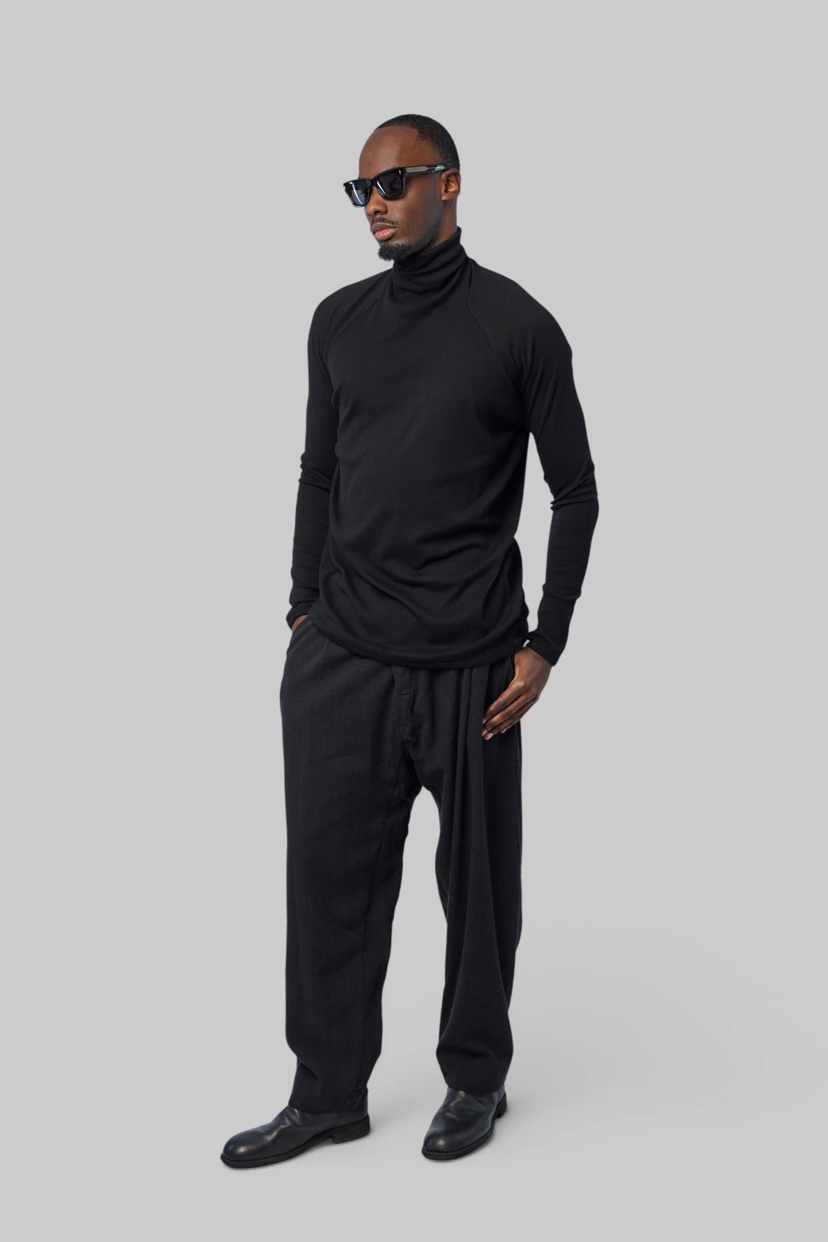 Jan-Jan Van Essche - Single Pleated, Loose Fit Trousers - LABELS