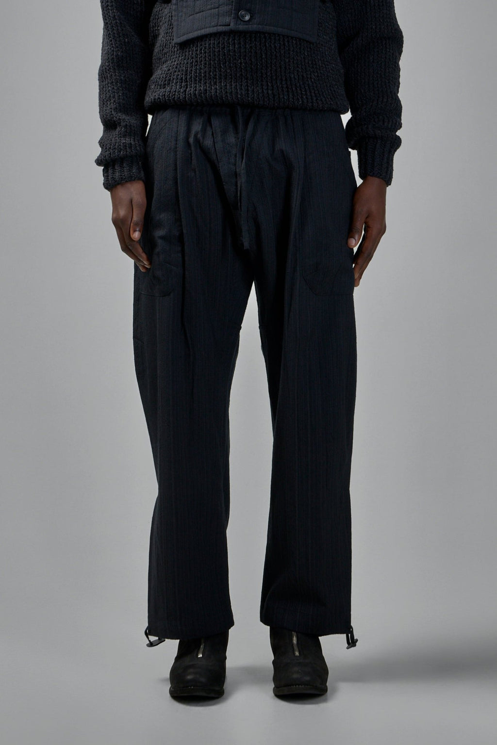 Jan - Jan Van Essche - Trousers88 Medium Seersucker - LABELS