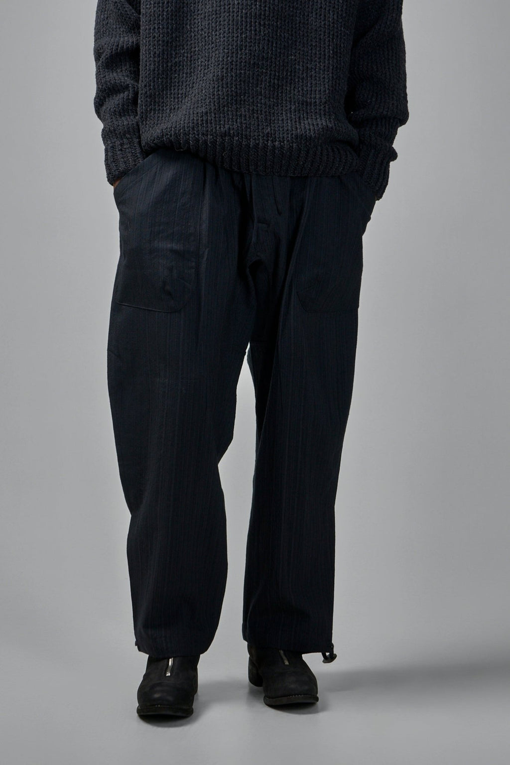 Jan - Jan Van Essche - Trousers88 Medium Seersucker - LABELS