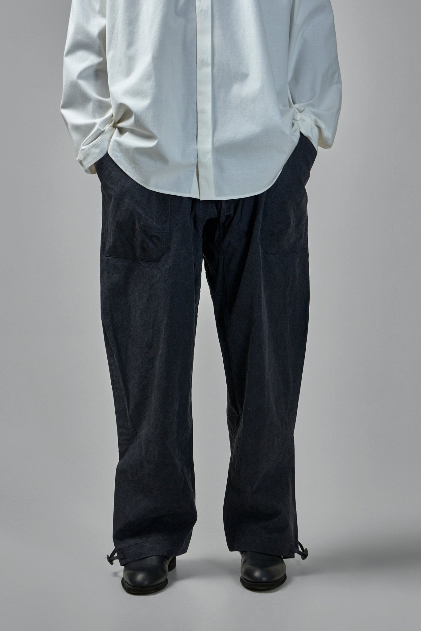 Jan - Jan Van Essche - Trousers88 Time Washed Canvas - LABELS