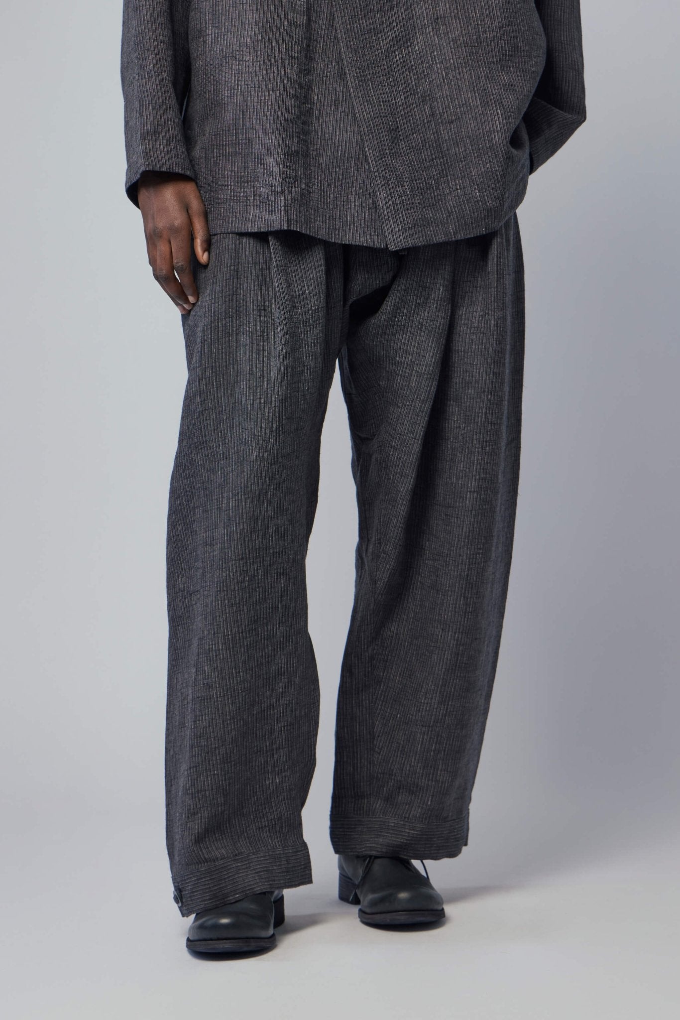 Jan jan van essche Hemp パンツ ヘンプ Jan-Jan Van Essche Wide-Leg Pants - Hemp Trousers – LABELS