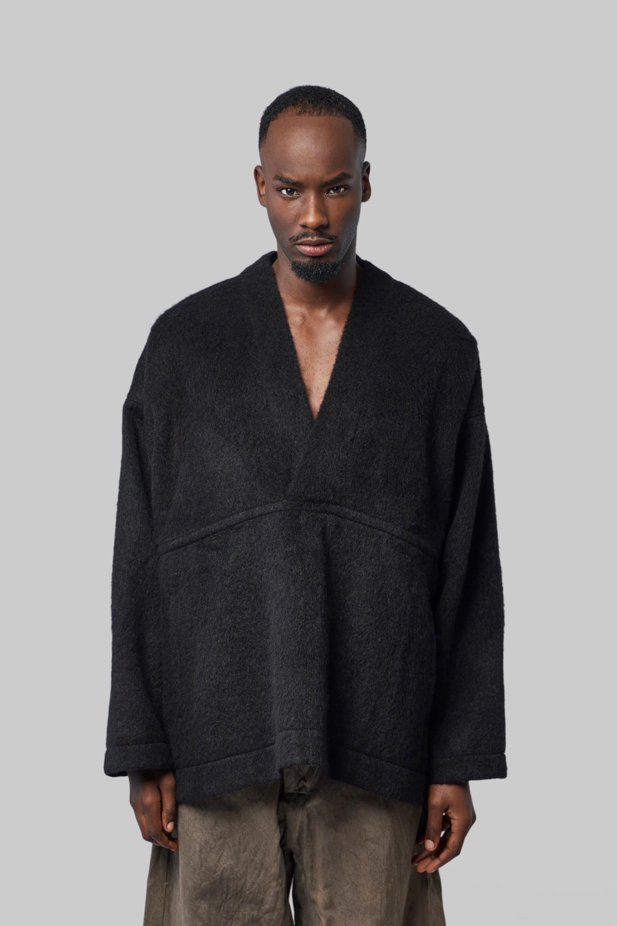 Jan-Jan Van Essche - Woven Sweat With Front Pockets - LABELS