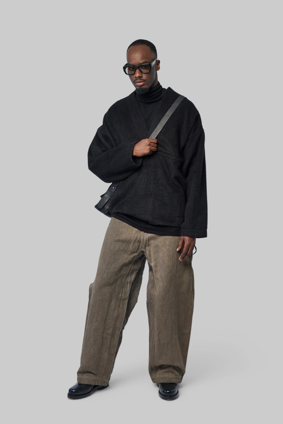 Jan-Jan Van Essche - Woven Sweat With Front Pockets - LABELS