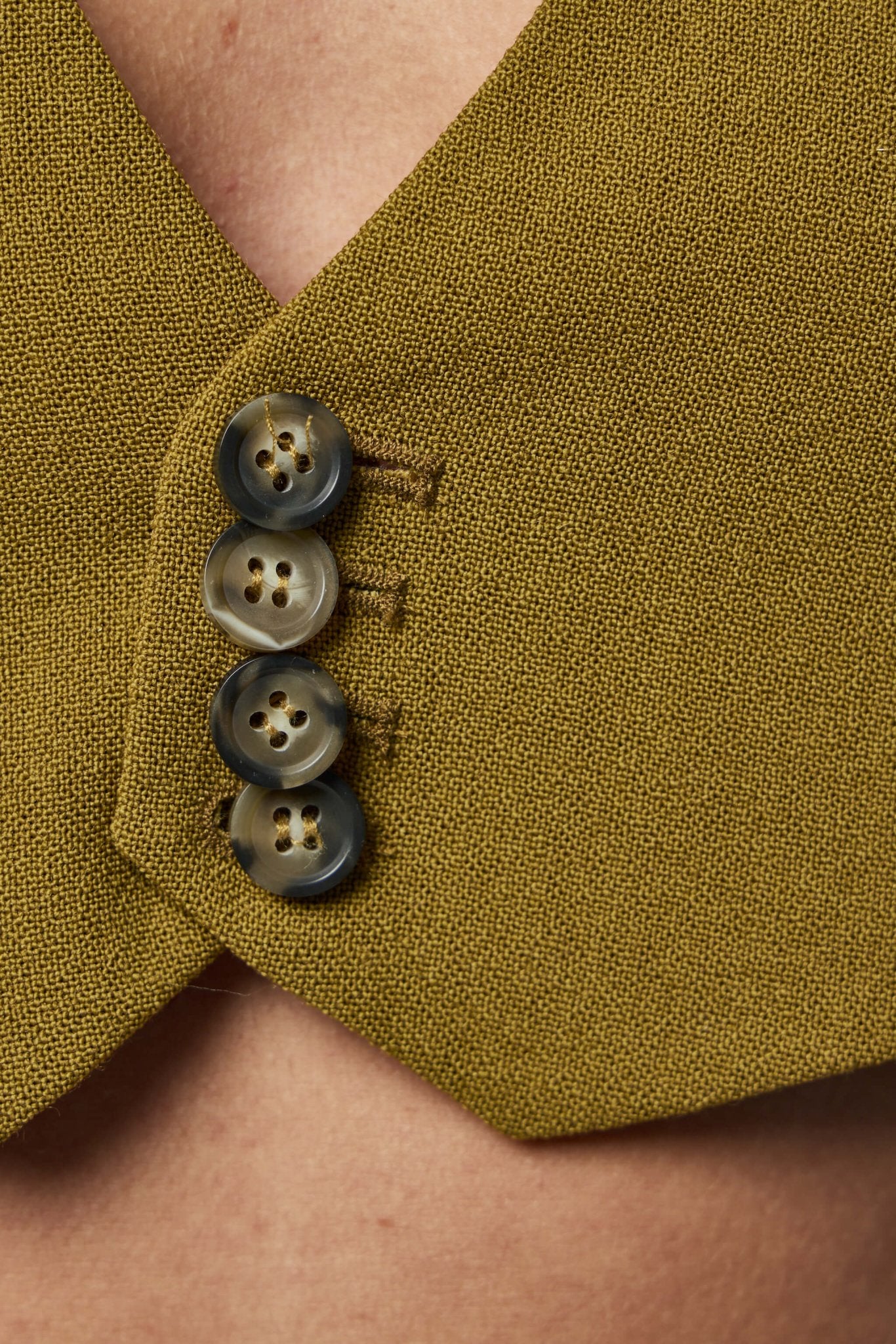 Jean Paul Gaultier - Backless Tailoring Gilet With Belt Detail - LABELS