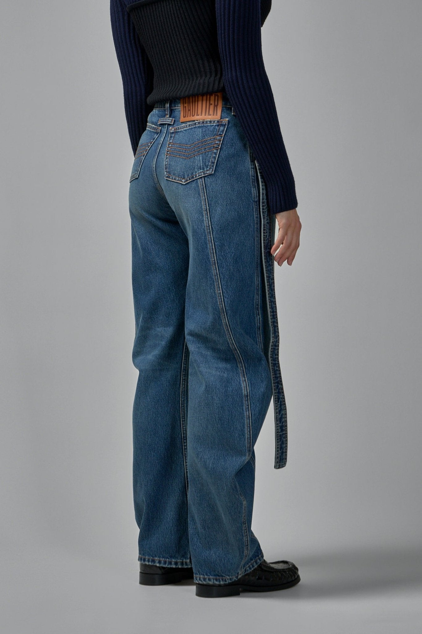 Jean Paul Gaultier - Denim Strap Jeans - LABELS