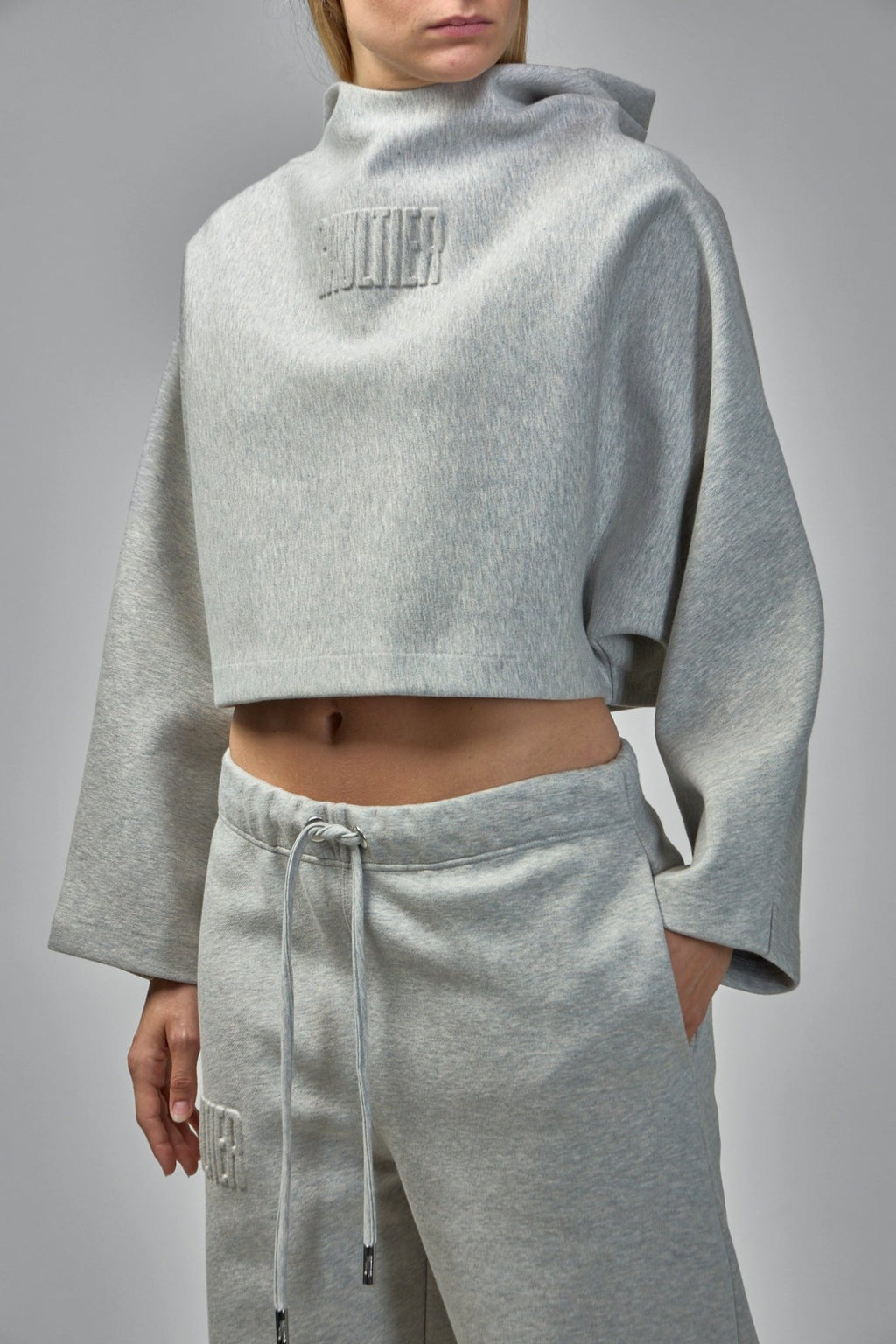 Jean Paul Gaultier - Embossed Gaultier Hooded Sweatshirt - LABELS