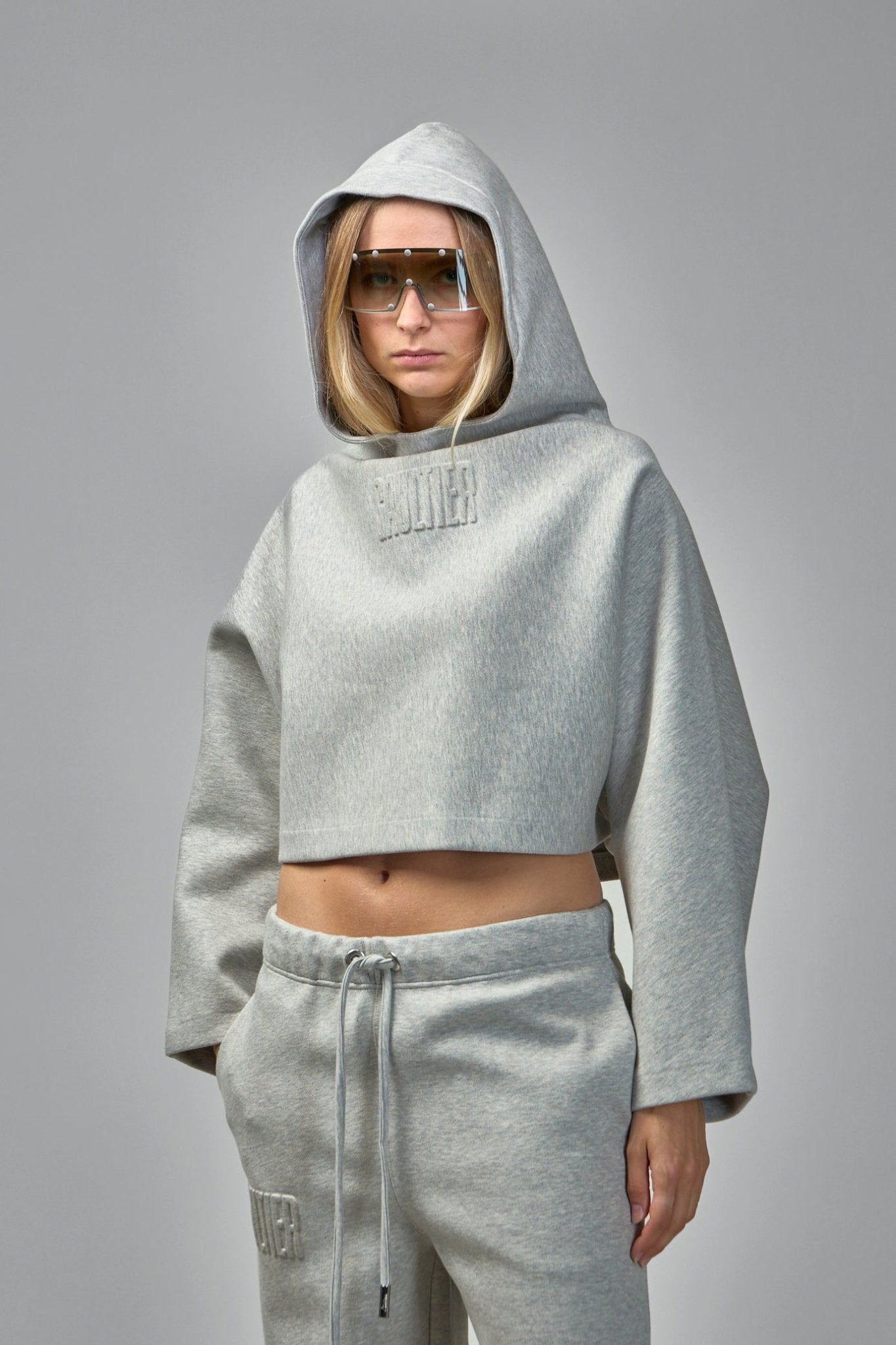 Jean Paul Gaultier - Embossed Gaultier Hooded Sweatshirt - LABELS