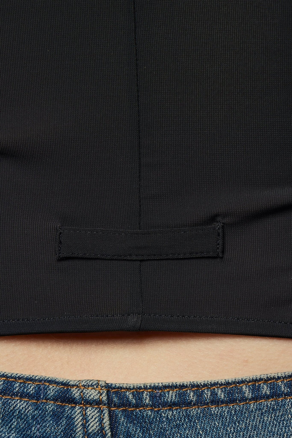 Jean Paul Gaultier - Garter Top Viscose Jersey - LABELS