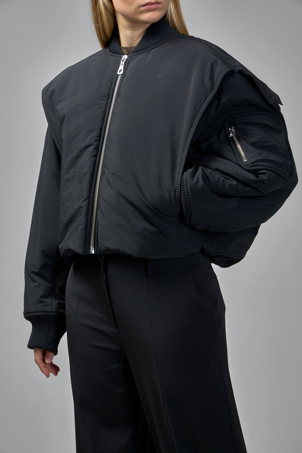 Jean Paul Gaultier - Hooded Bomber Jacket - LABELS