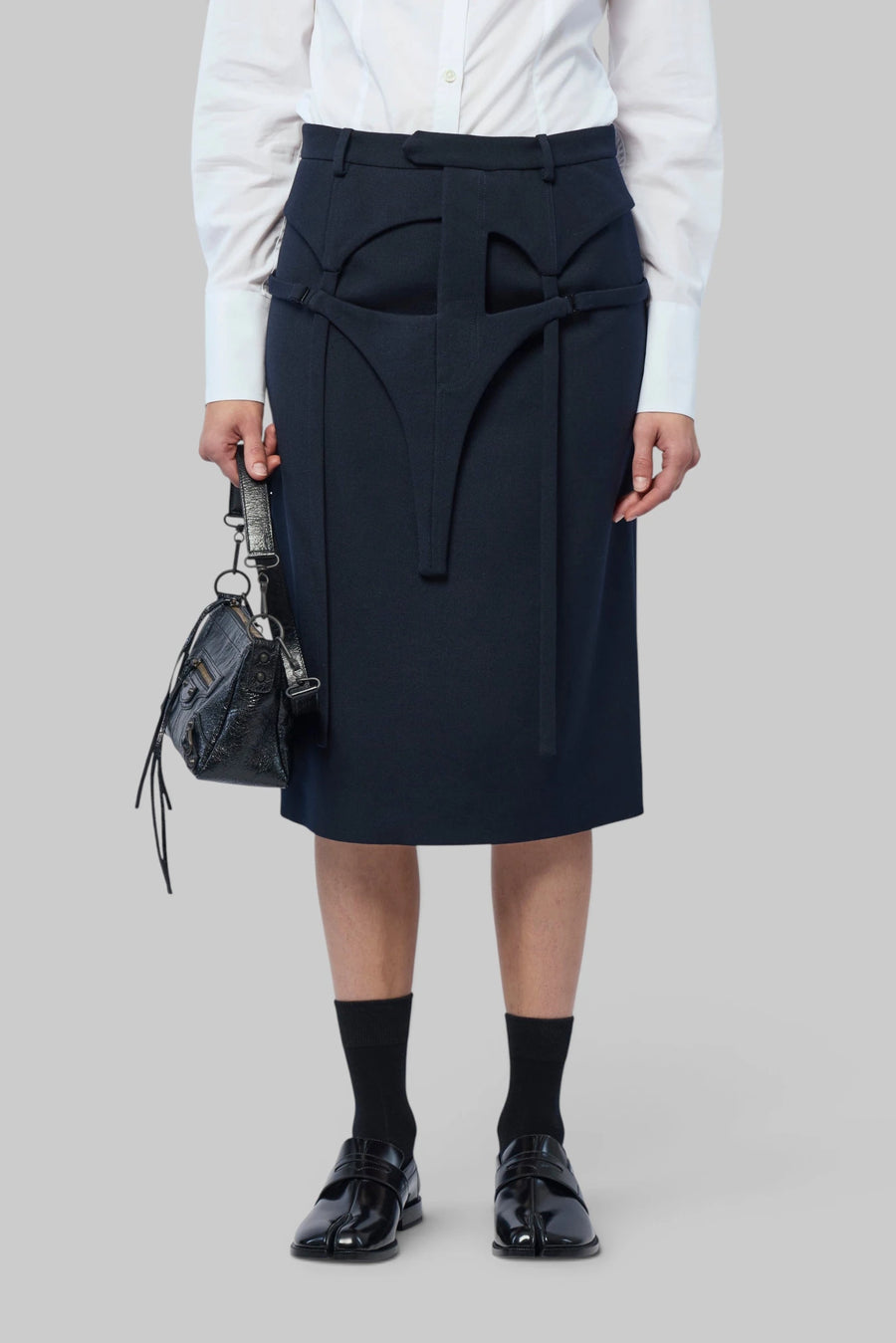 Jean Paul Gaultier - Jarretels Pencil Skirt - LABELS