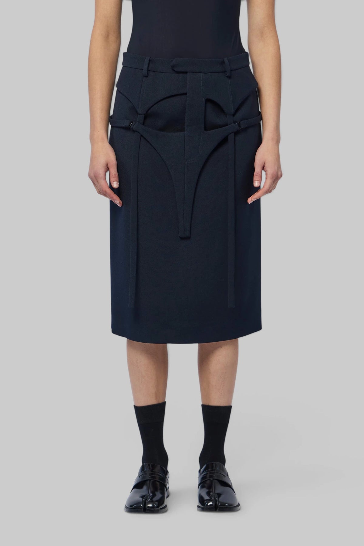 Jean Paul Gaultier - Jarretels Pencil Skirt - LABELS
