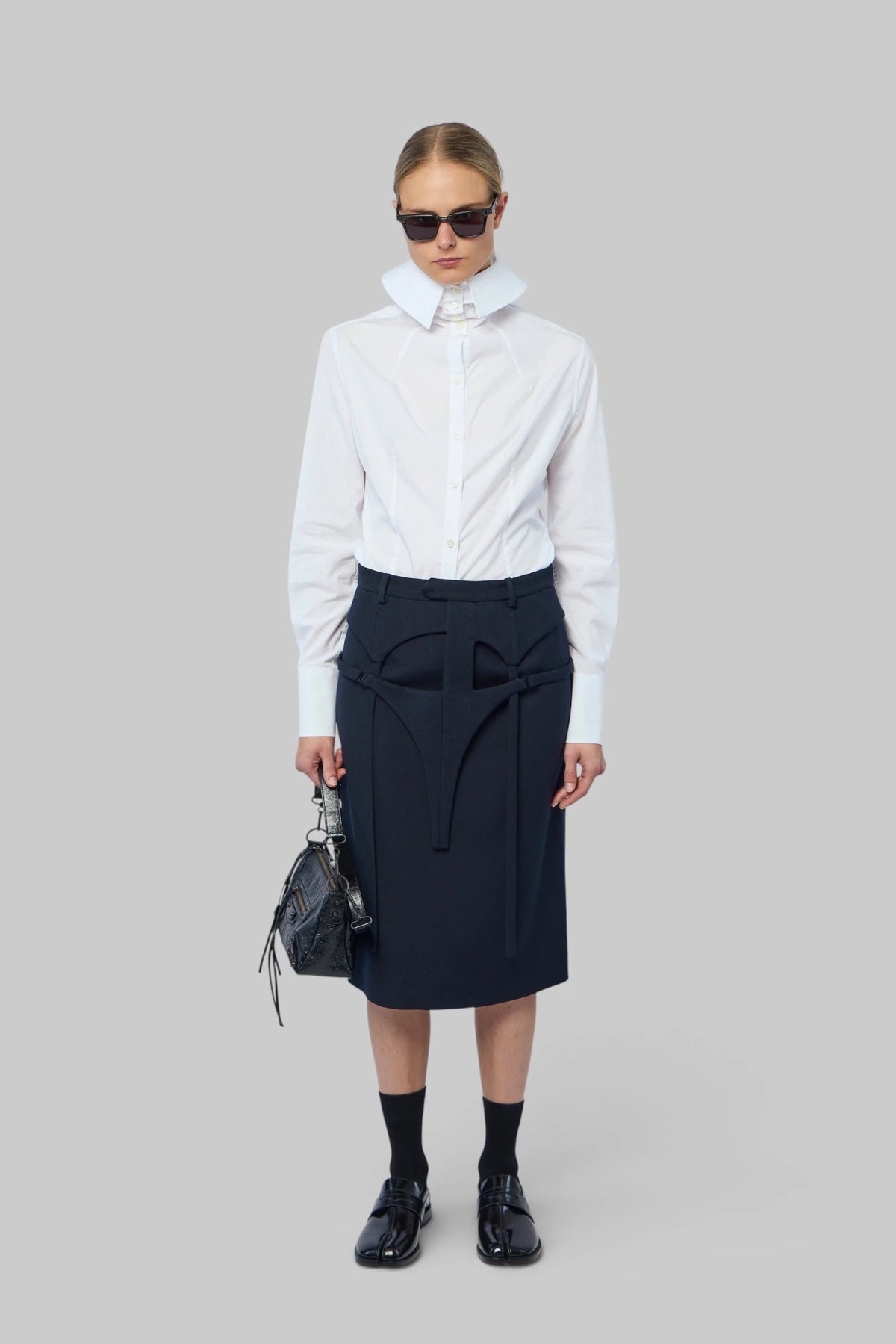 Jean Paul Gaultier - Jarretels Pencil Skirt - LABELS