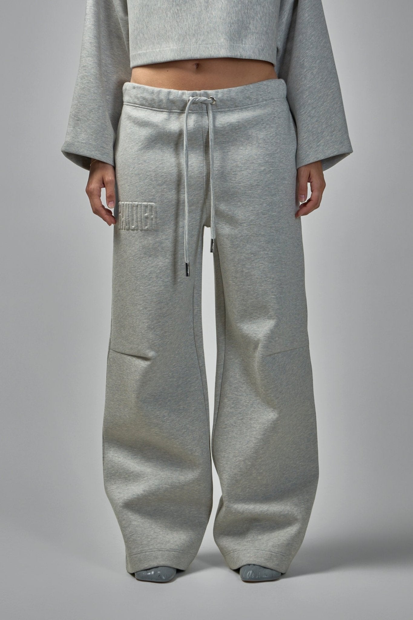 Jean Paul Gaultier Wide-Leg Pants - Logo Embossed – LABELS