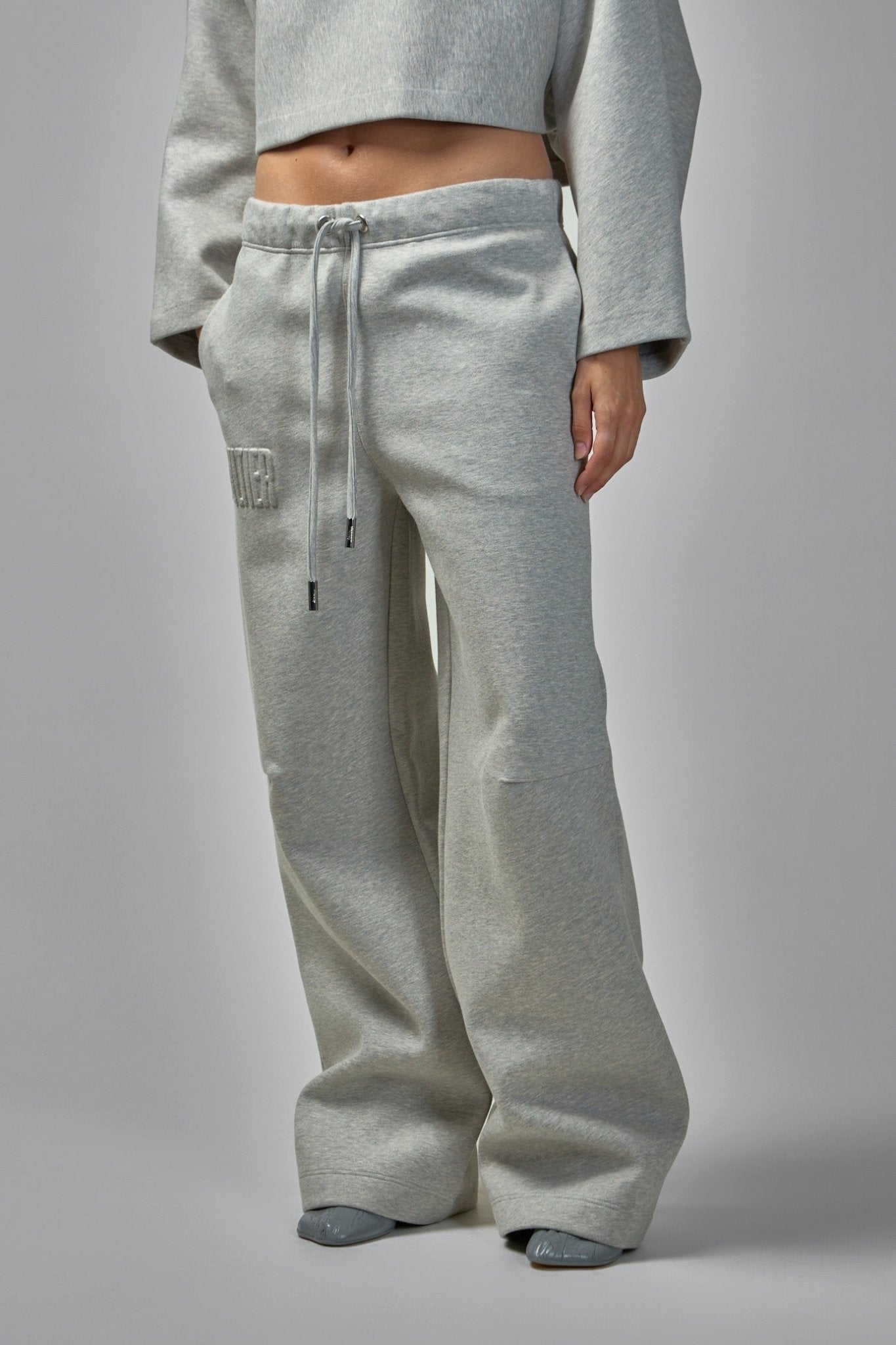 Jean Paul Gaultier Wide-Leg Pants - Logo Embossed – LABELS