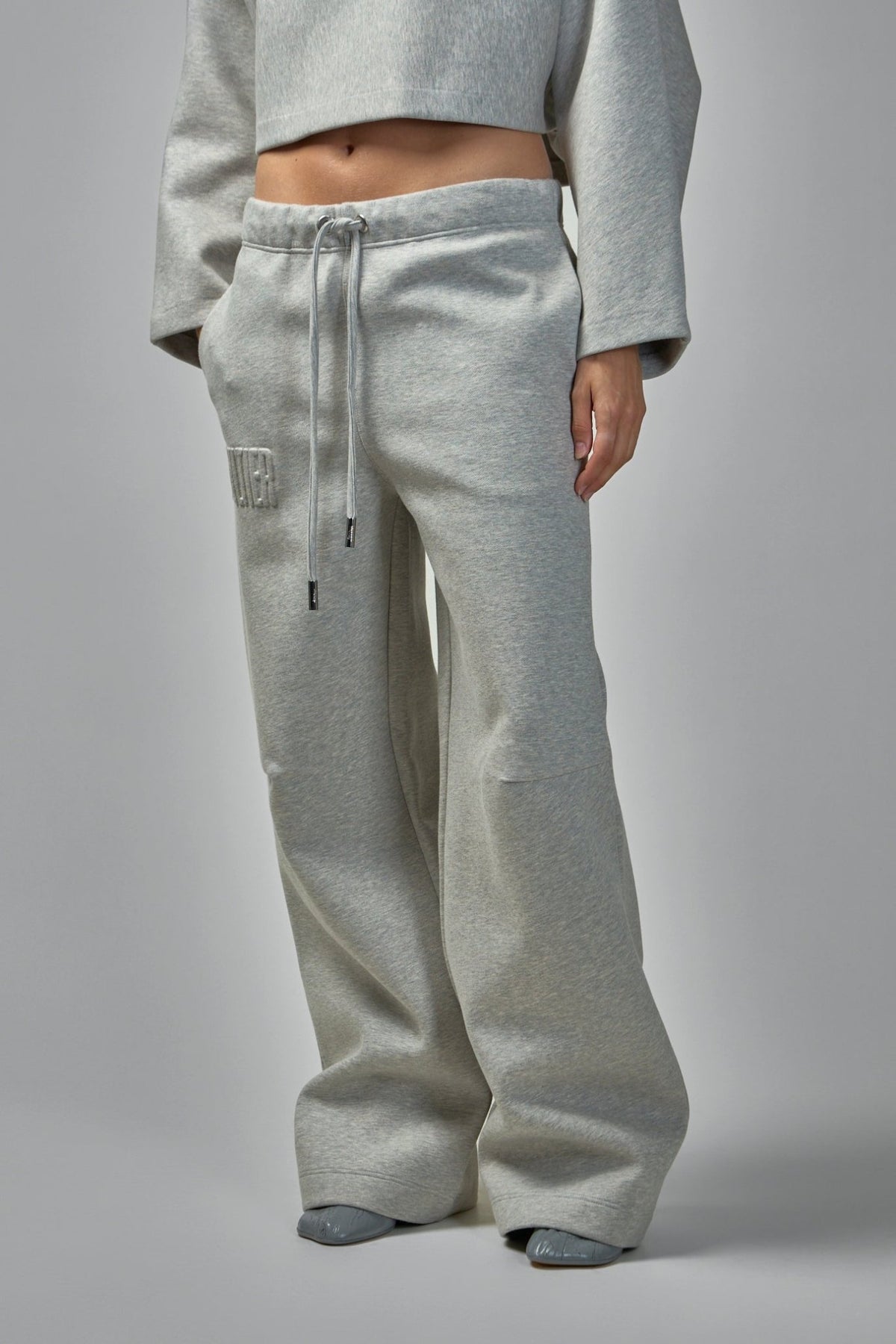 Jean Paul Gaultier Wide-Leg Pants - Logo Embossed – LABELS