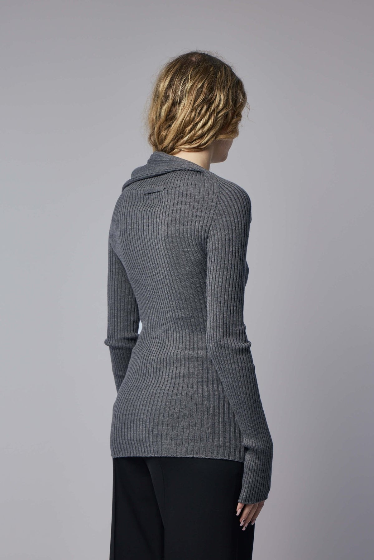 Jean Paul Gaultier - Merino Wool Asymetric Pullover - LABELS