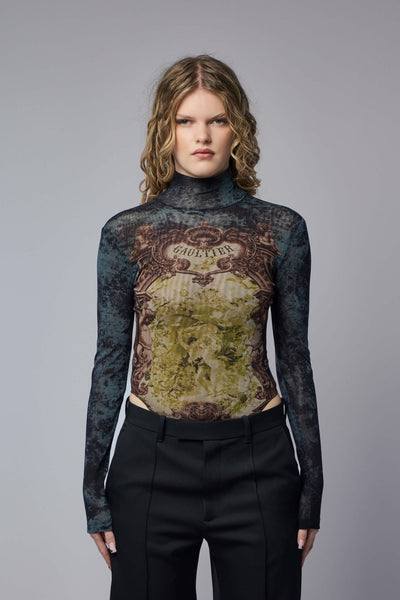 Médaillon Mesh Bodysuit