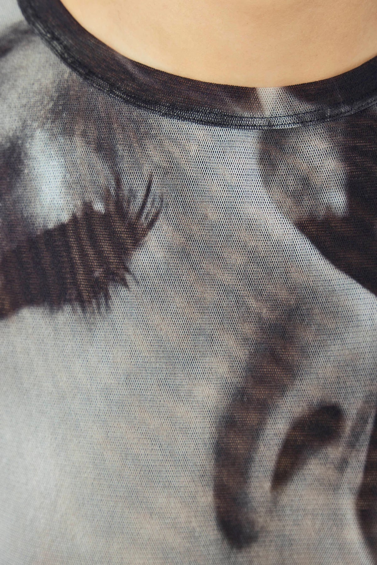 Jean Paul Gaultier - Mesh Tank Top Body Printed "smoking Women" - LABELS