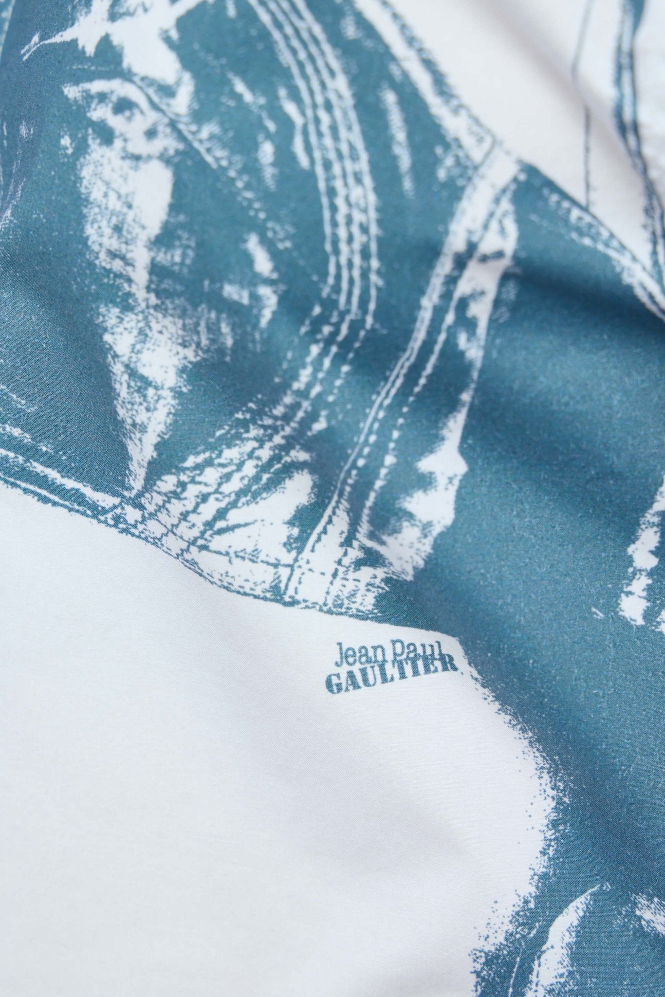 JEAN PAUL GAULTIER リバーシブル シルク ドレープ シャツ Jean-Paul GAULTIER - JEAN PAUL GAULTIER リバーシブル シルク