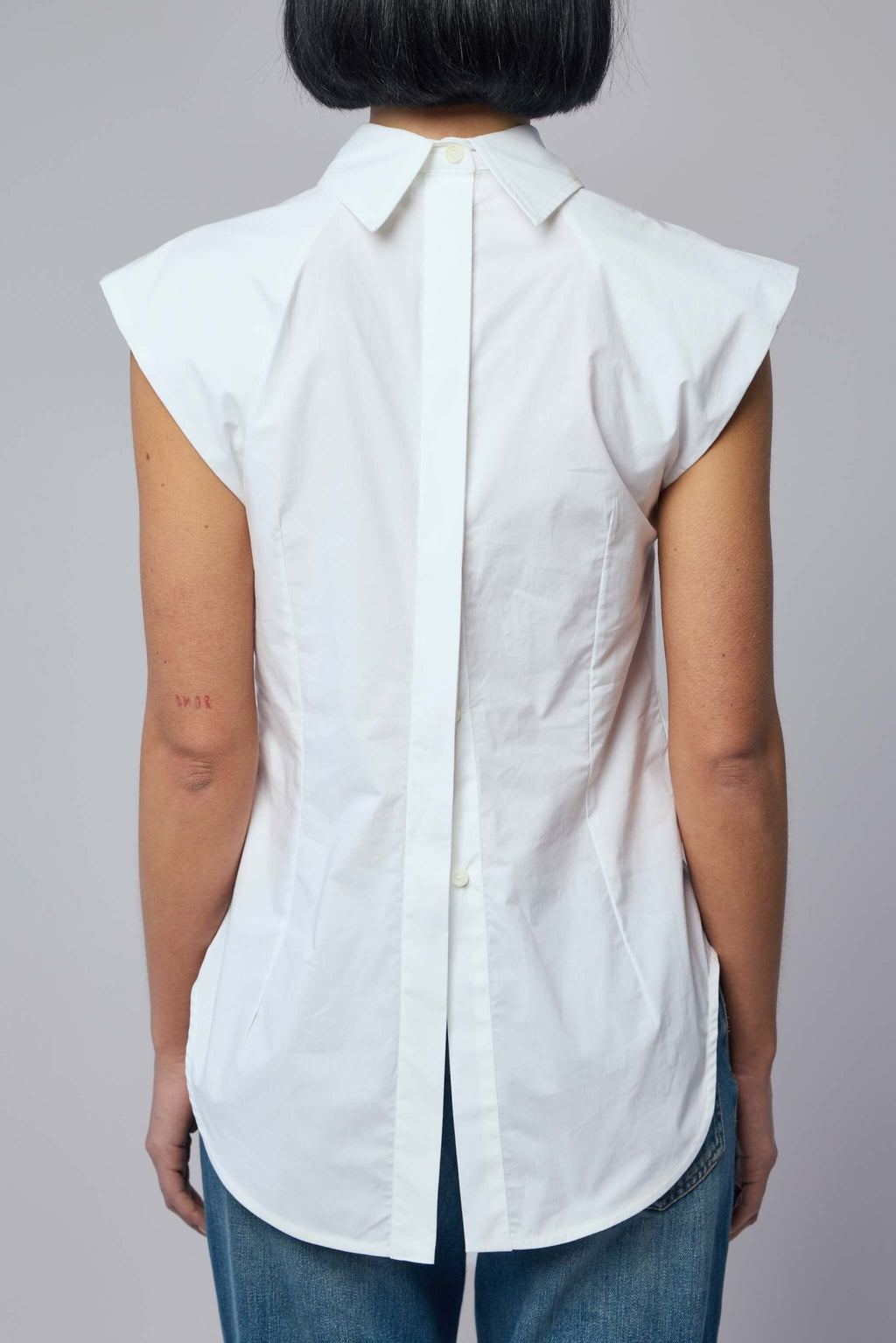 Jean Paul Gaultier - Sleeveless Reversed Shirt With Pointy Boobs - LABELS