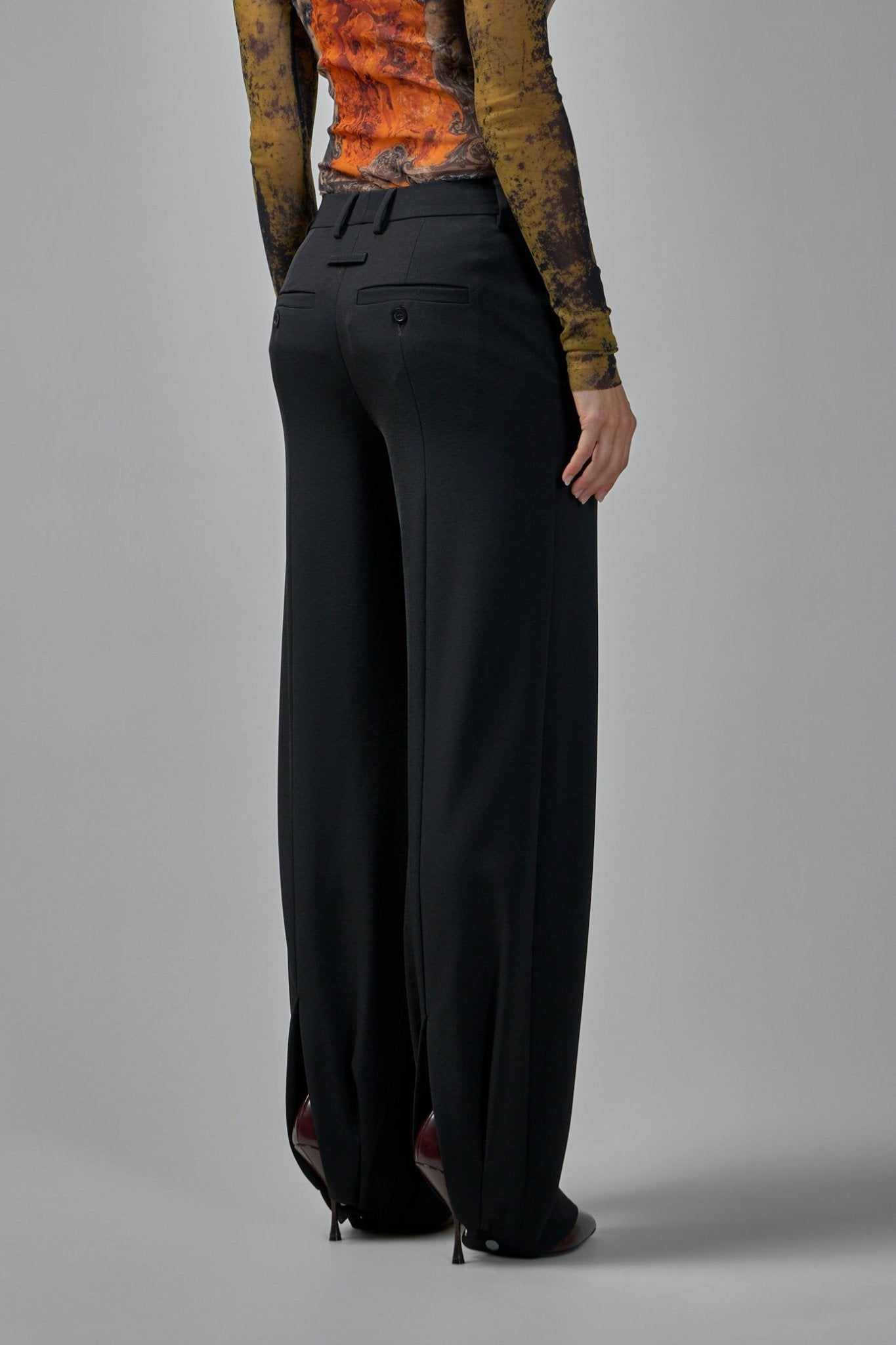 Jean Paul Gaultier Wide-Leg Pants - Tailoring Undershoe – LABELS