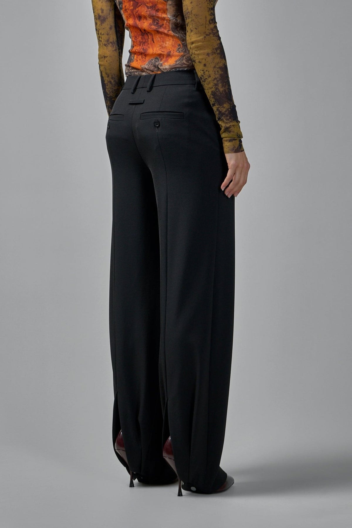 Jean Paul Gaultier - Tailoring Undershoe Strap Pants - LABELS