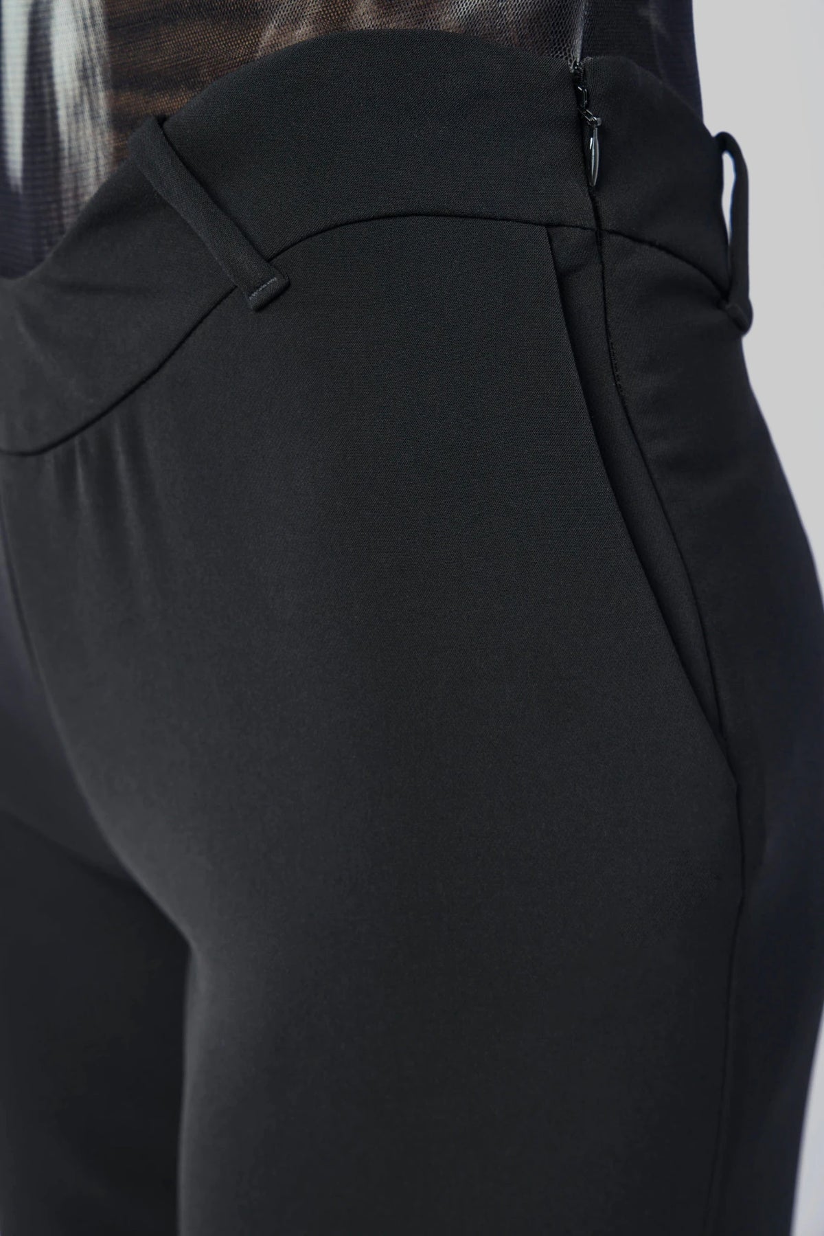 Jean Paul Gaultier - Wavy Waistband Tailoring Trouser - LABELS