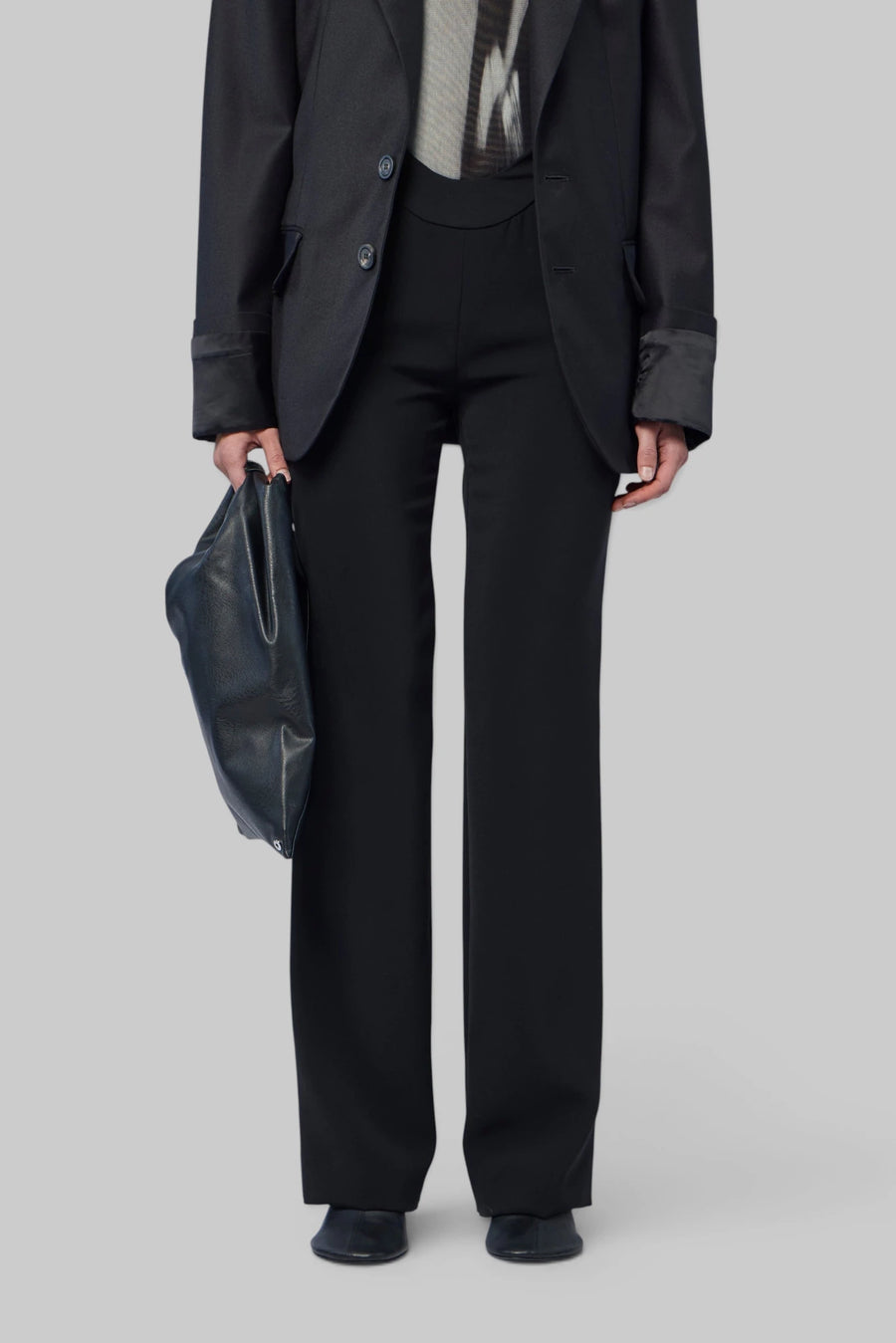 Jean Paul Gaultier - Wavy Waistband Tailoring Trouser - LABELS