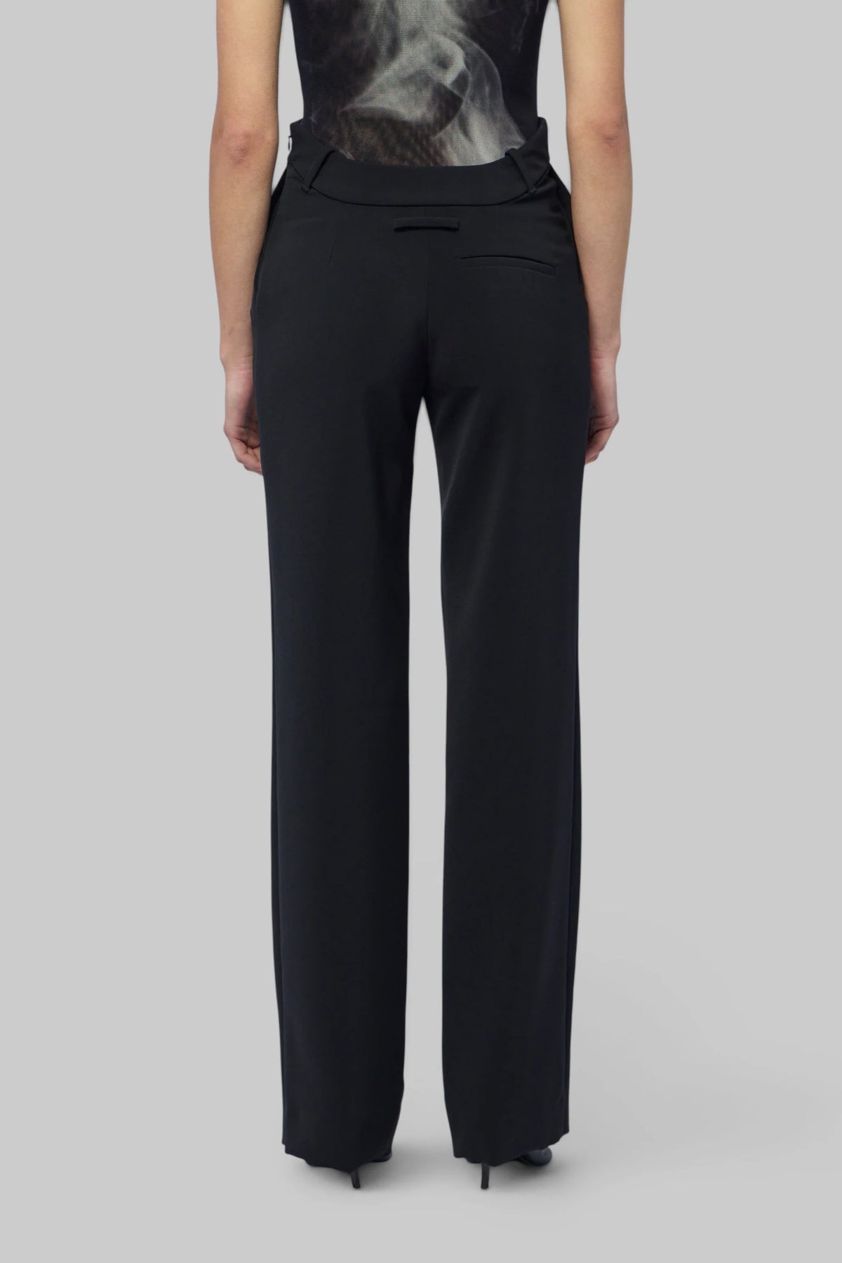 Jean Paul Gaultier - Wavy Waistband Tailoring Trouser - LABELS