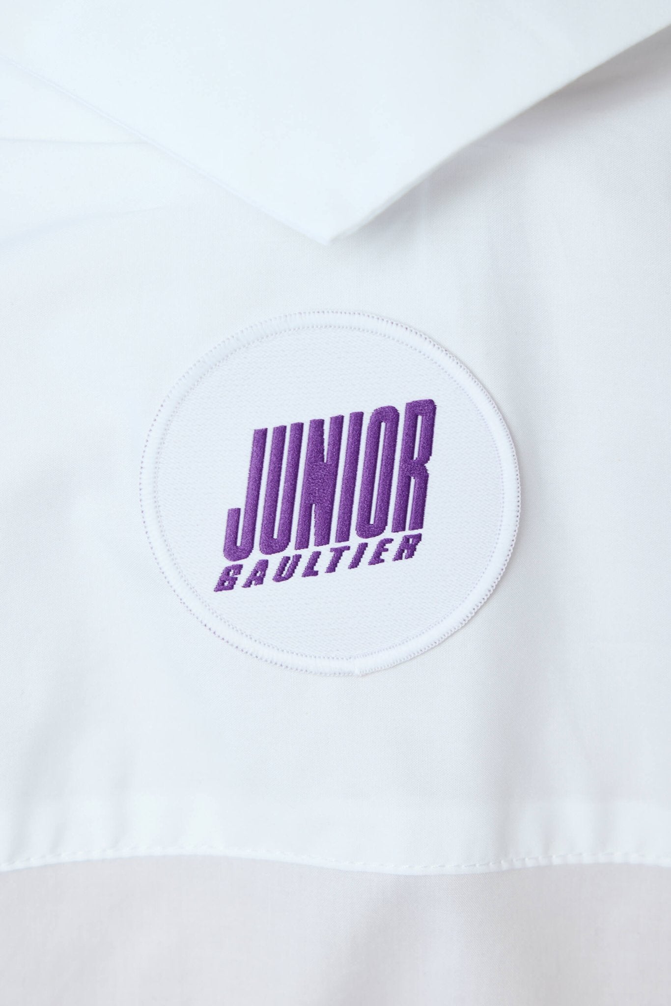 Jean Paul Gaultier - Wrapped Fly Away Collar Cropped Shirt - LABELS