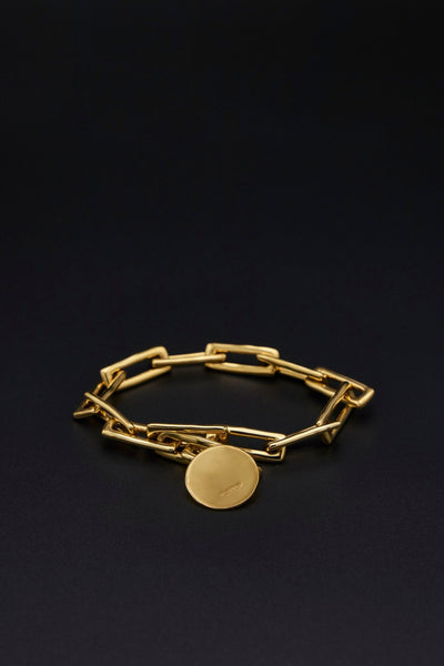 Logo-charm Chain Bracelet