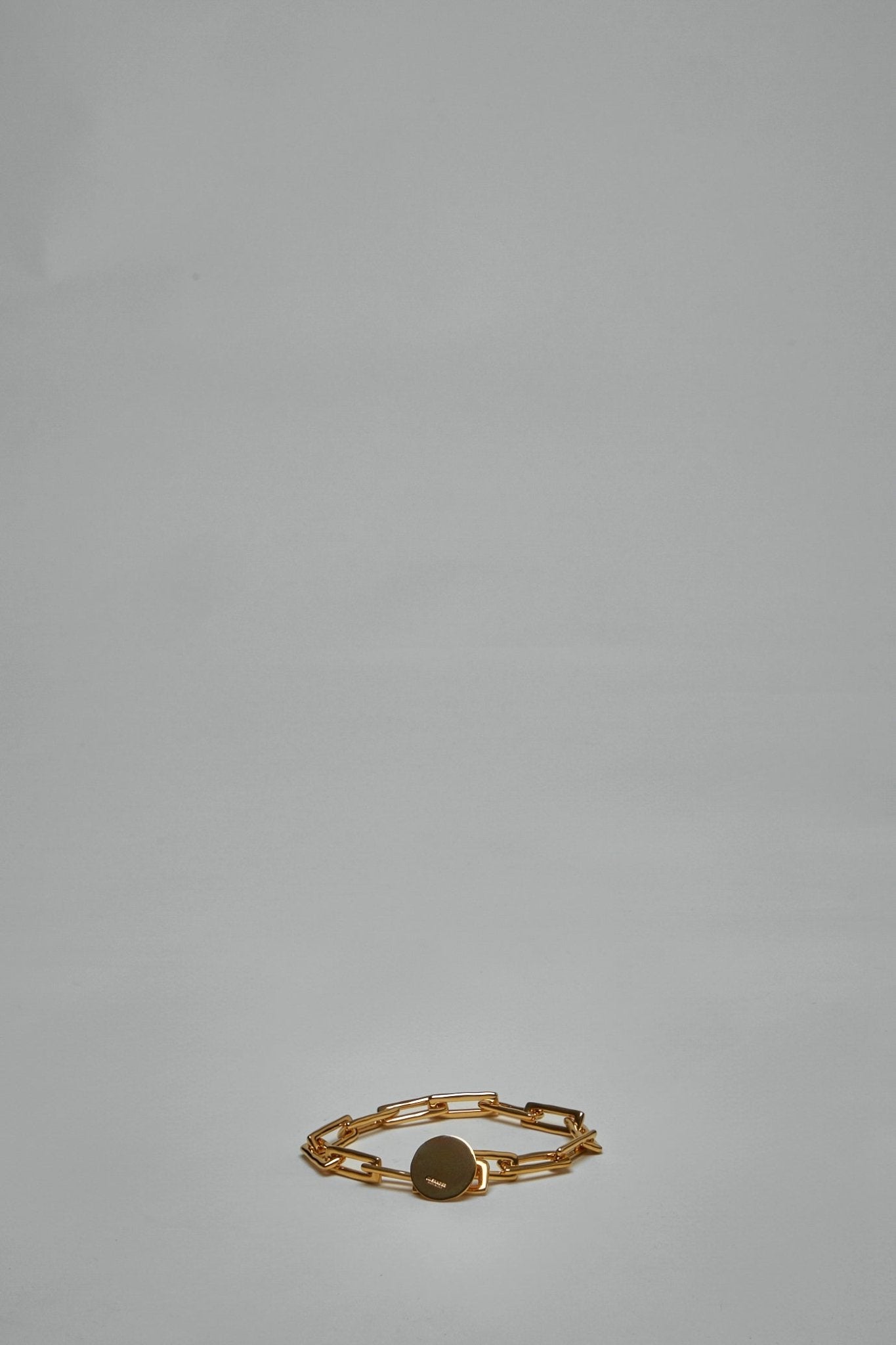 Jil Sander - Logo - charm Chain Bracelet - LABELS