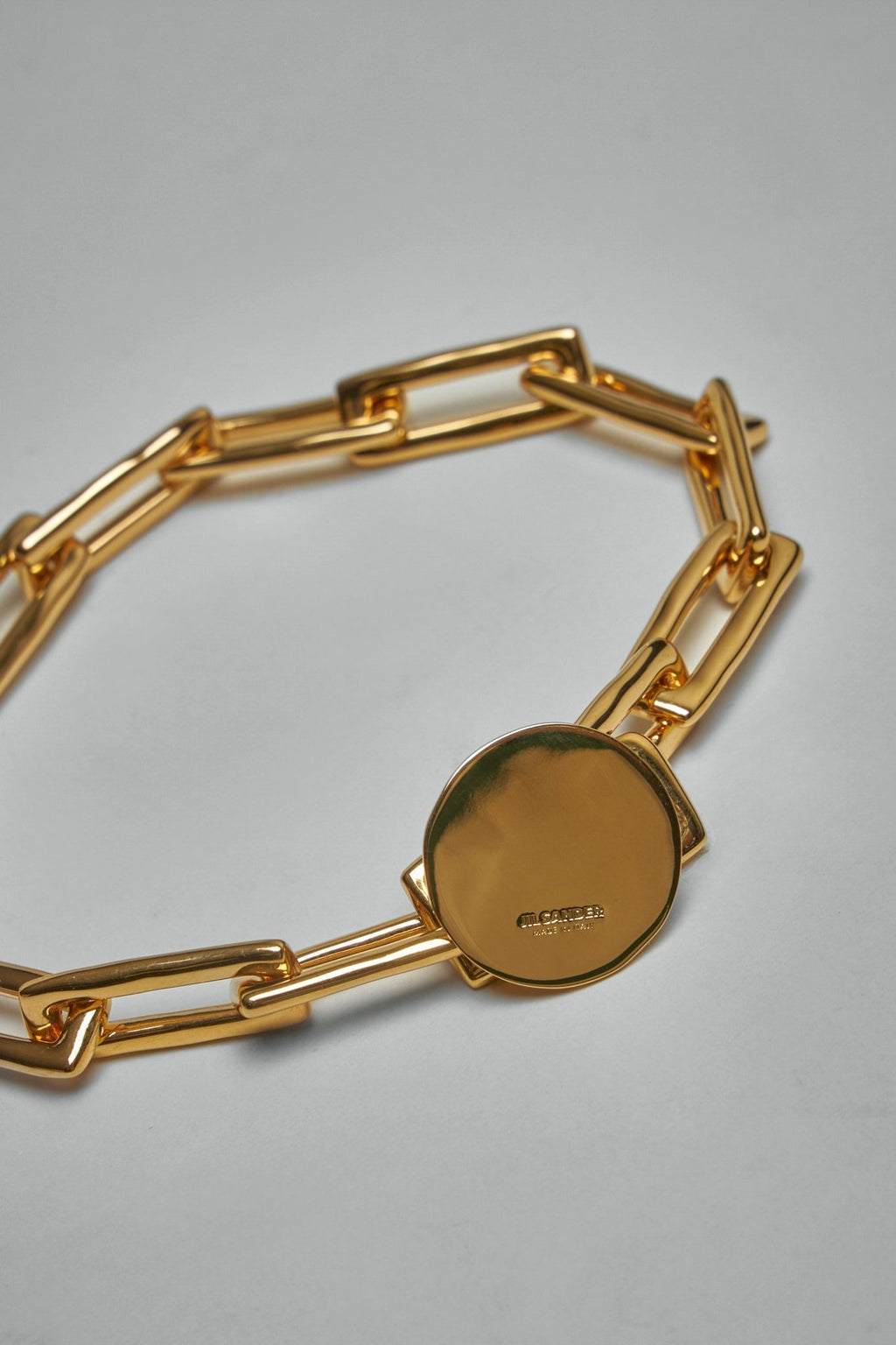 Jil Sander - Logo - charm Chain Bracelet - LABELS